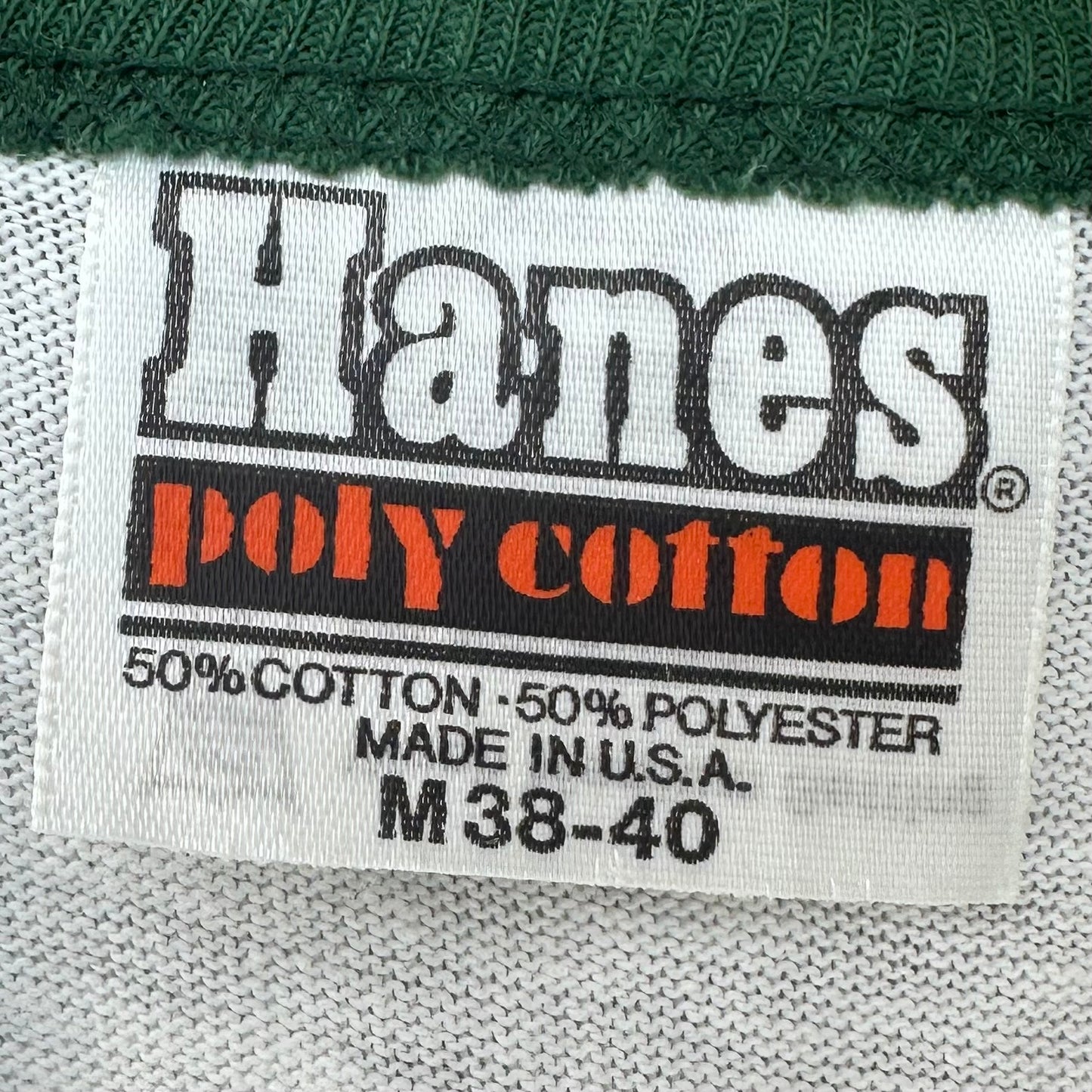 1980s International Paper Co T-Shirt, Hanes Ringer Tee Size Small