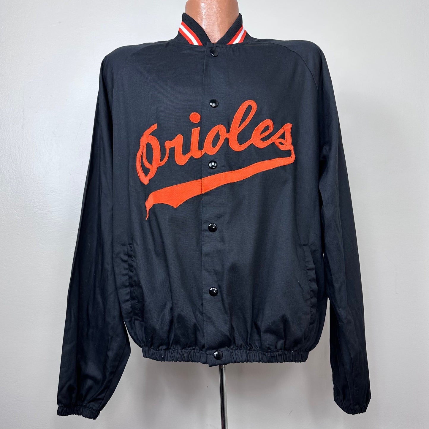 1980s Baltimore Orioles Jacket, Majestic Size XL, Official License Major League Baseball