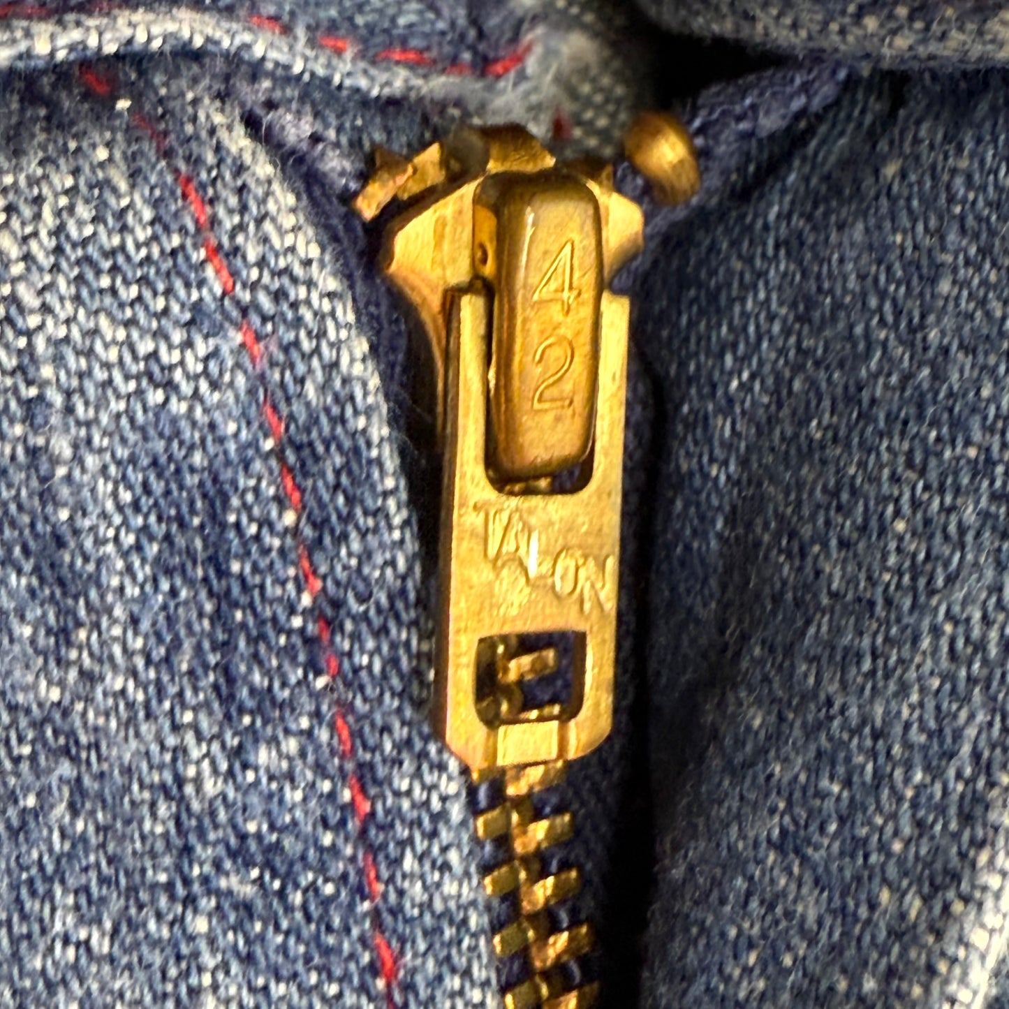 1970s Kids Bellbottom Blue Jeans with Ribbon and Lace Pockets, Luv It Size 8 Slim