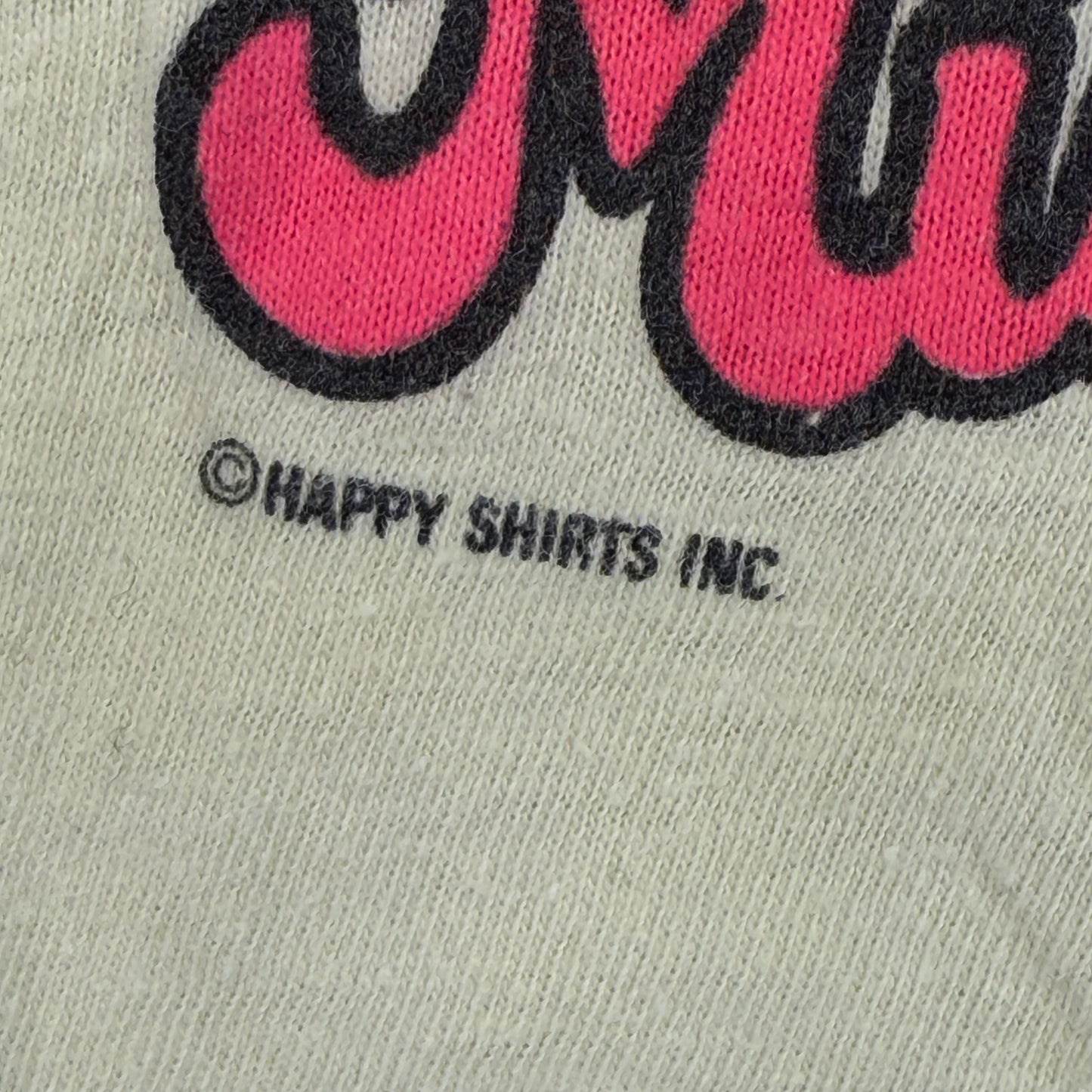 1980s Kids Miss Hawaii T-Shirt, Happy Shirts Size 4