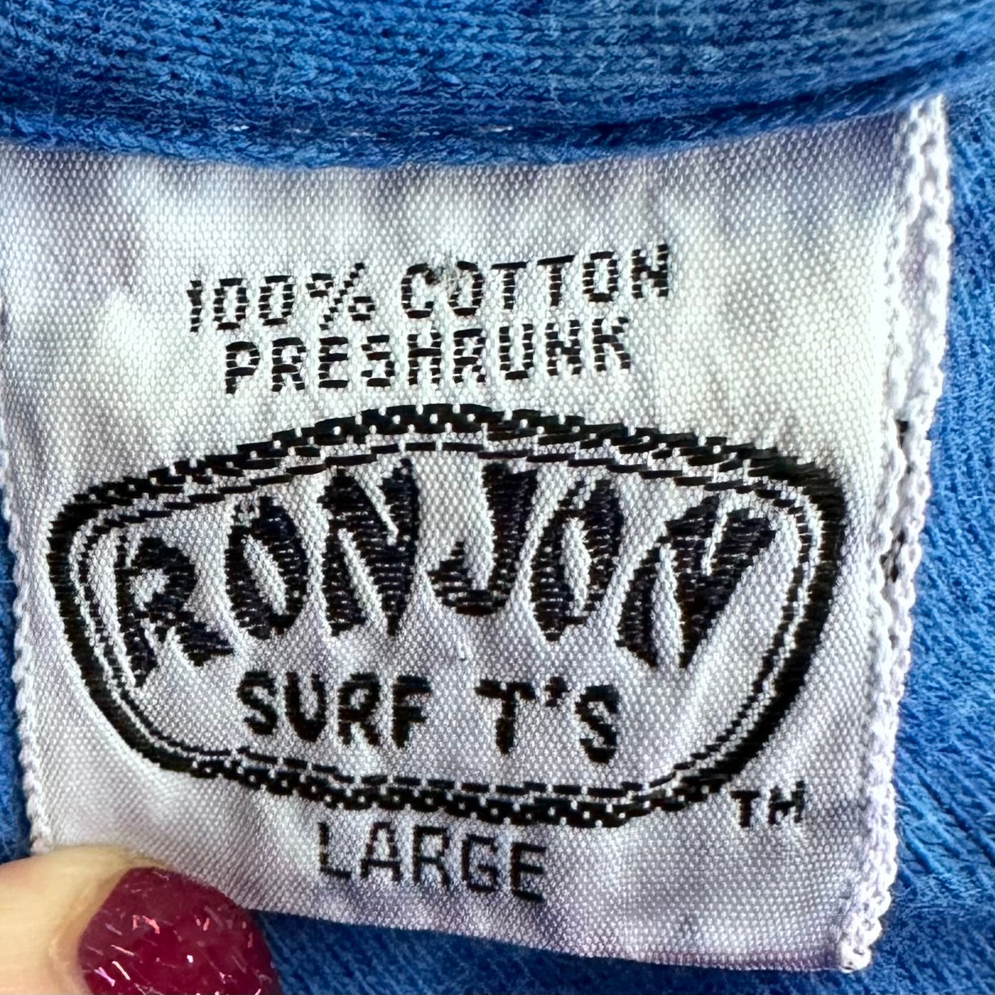 1990s Ron Jon Surf Shop Wave Dye Shark T-Shirt, Ron Jon Surf Tees Size Medium, You Wet Yet Surf Cruiser Cocoa Beach Florida