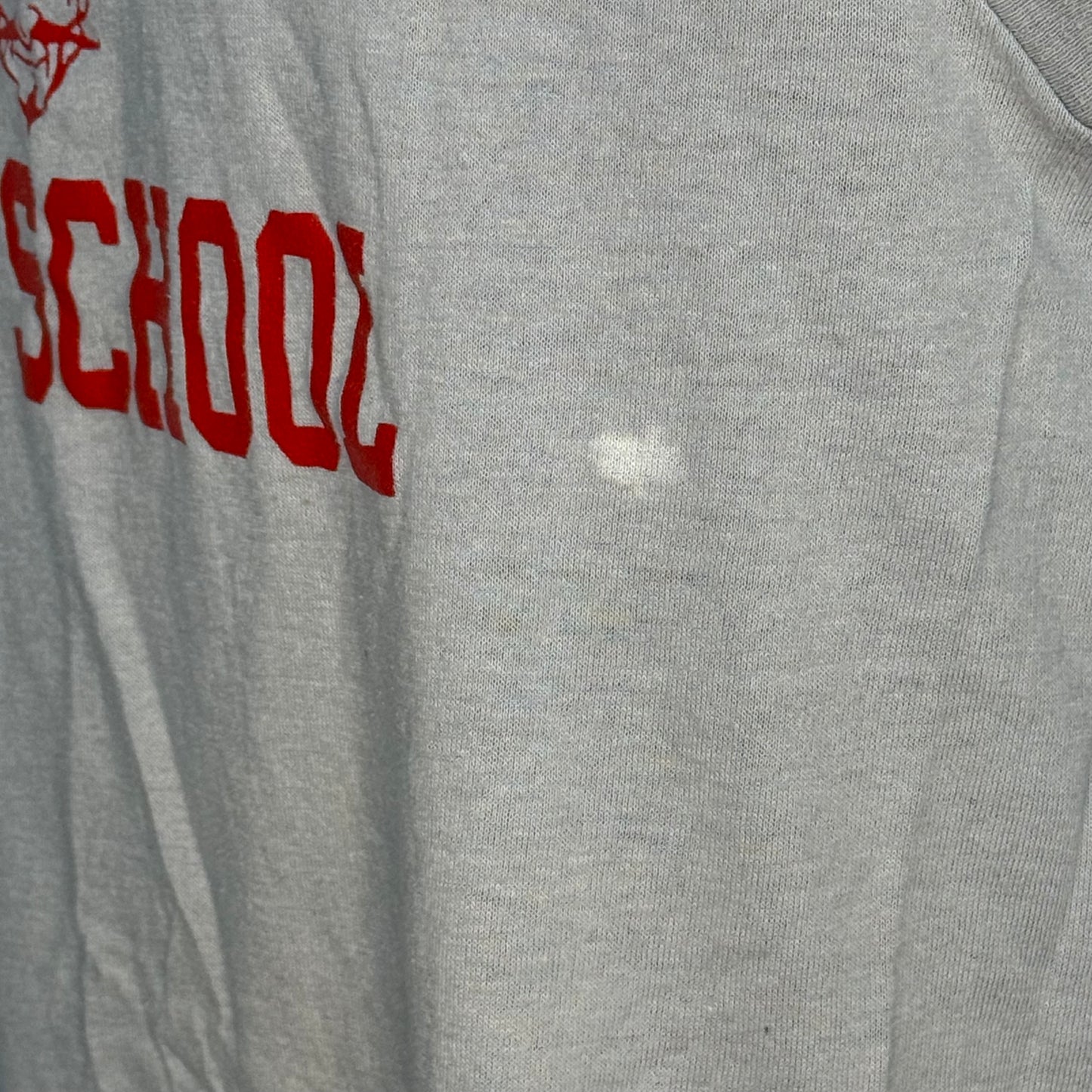1980s Germantown High School Devils Sleeveless T-Shirt, Muscle Tee, Size Large