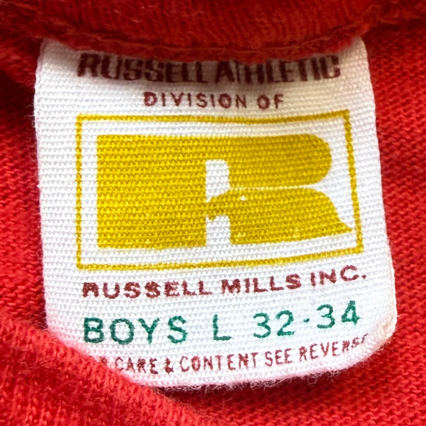 1970s All Stars 1 T-Shirt, Russell Athletic, Little League Baseball Tee
