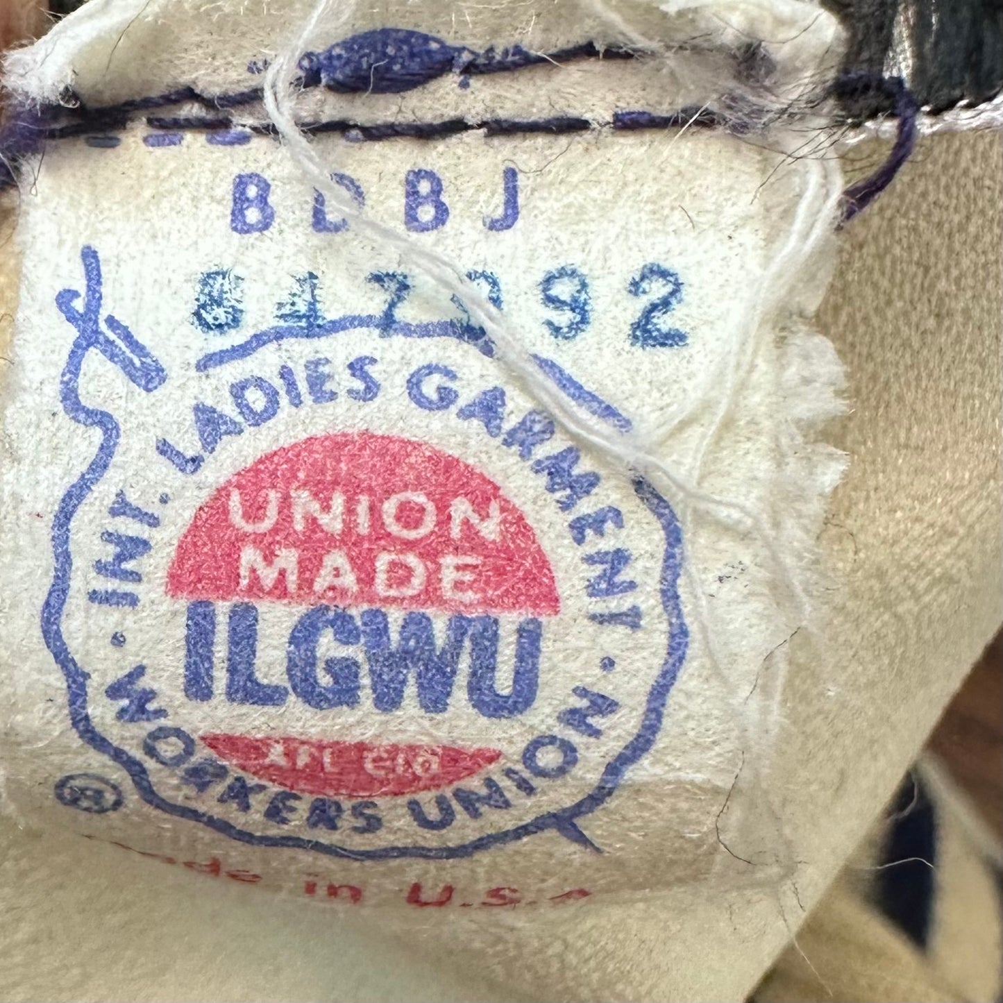 1970s Navy Blue Stripe Rib Knit Dress, Fred Rothechild of California Size S/M