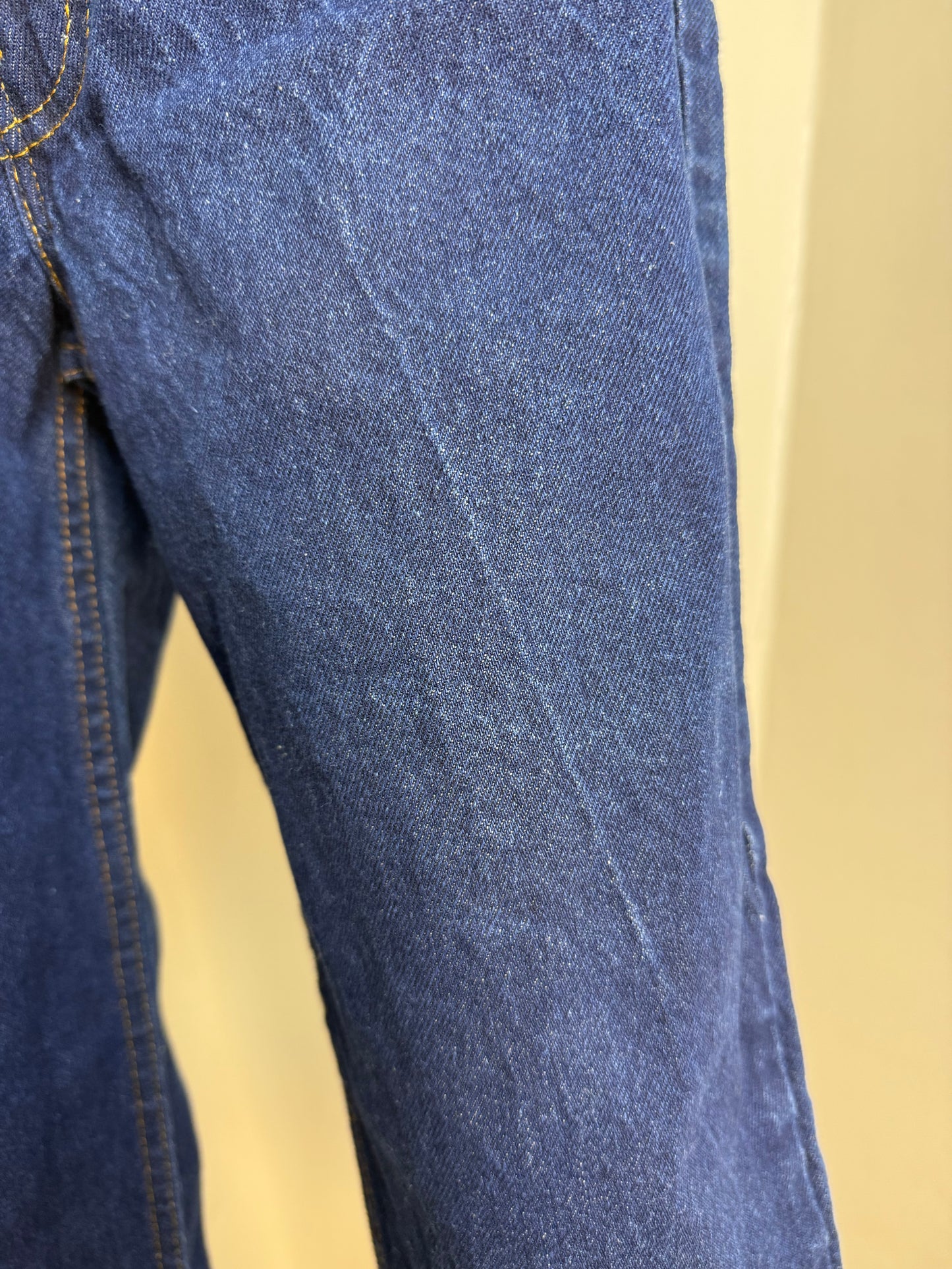 1970s/1980s Women’s Levi’s Jeans, White Patch, 29"x29", High Rise Dark Denim