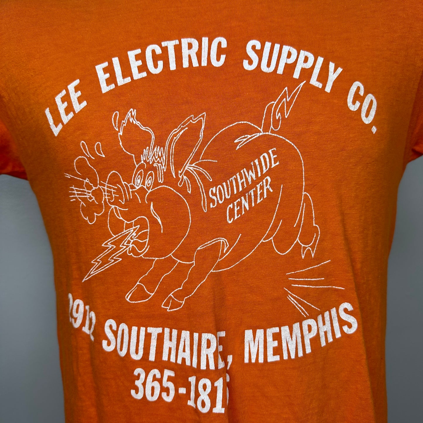 1980s Lee Electric Supply Memphis T-Shirt, Size Small