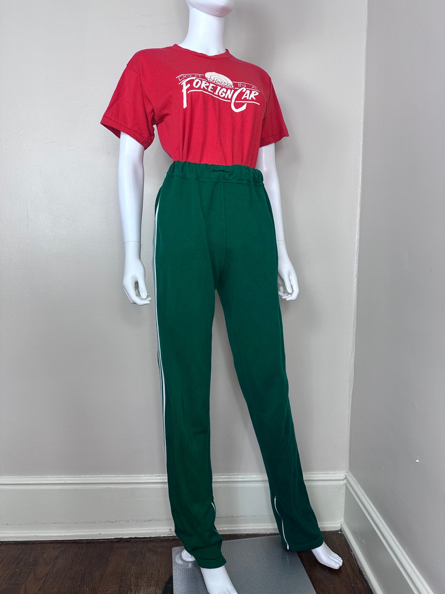 1970s Do it in a Foreign Car T-Shirt, Sportswear Size Medium, Worldparts Auto Parts for Imports