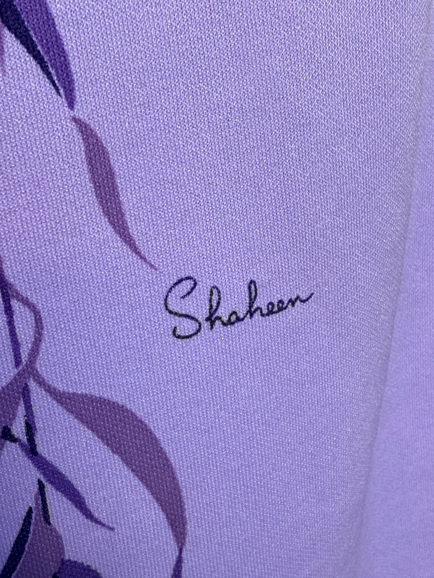 1970s Purple Strapless Maxi Dress, Alfred Shaheen Hawaii Size XS, Hawaiian Sundress