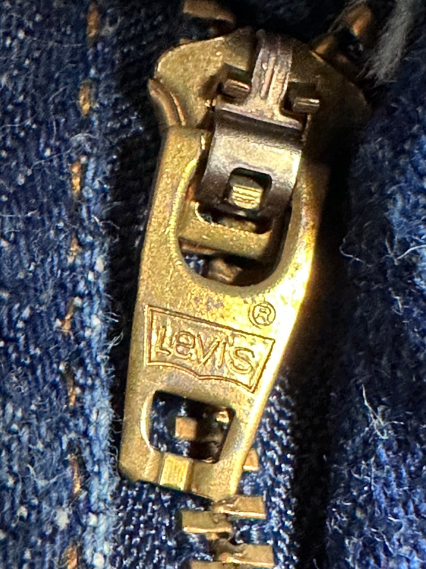 1980s Levi’s 505 Blue Jeans, 28.5"x32", Orange Tab