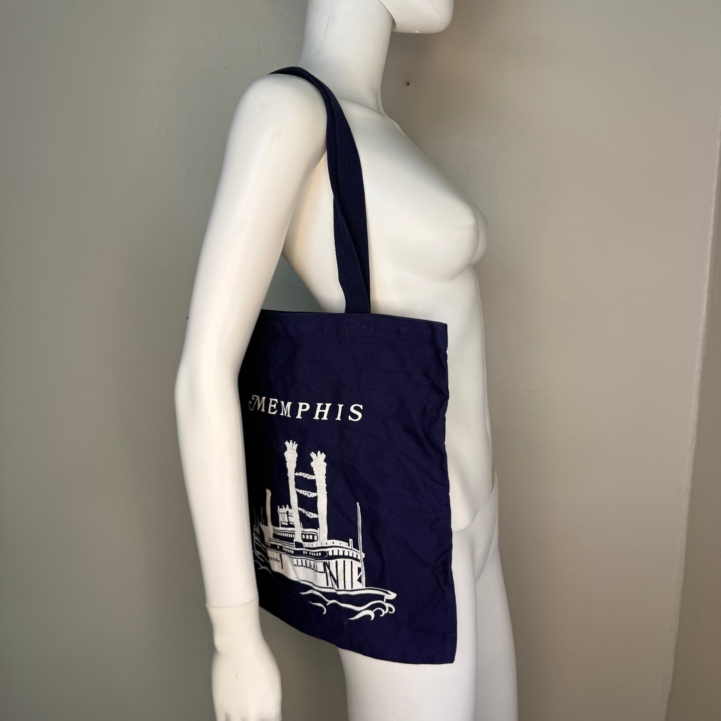 1980s/90s Memphis River Boat Tote Bag