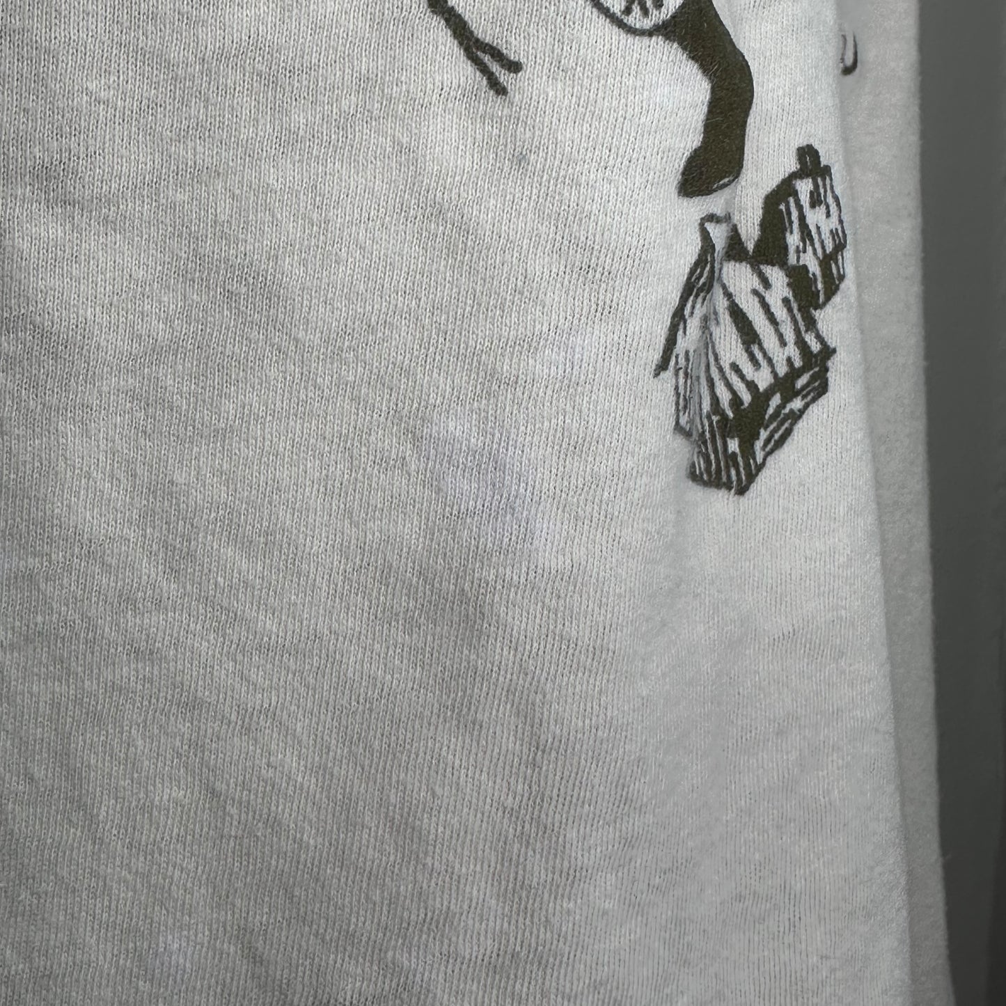 1970s Germantown High School Fiddler on the Roof T-Shirt, Hanes Size Small, 1979
