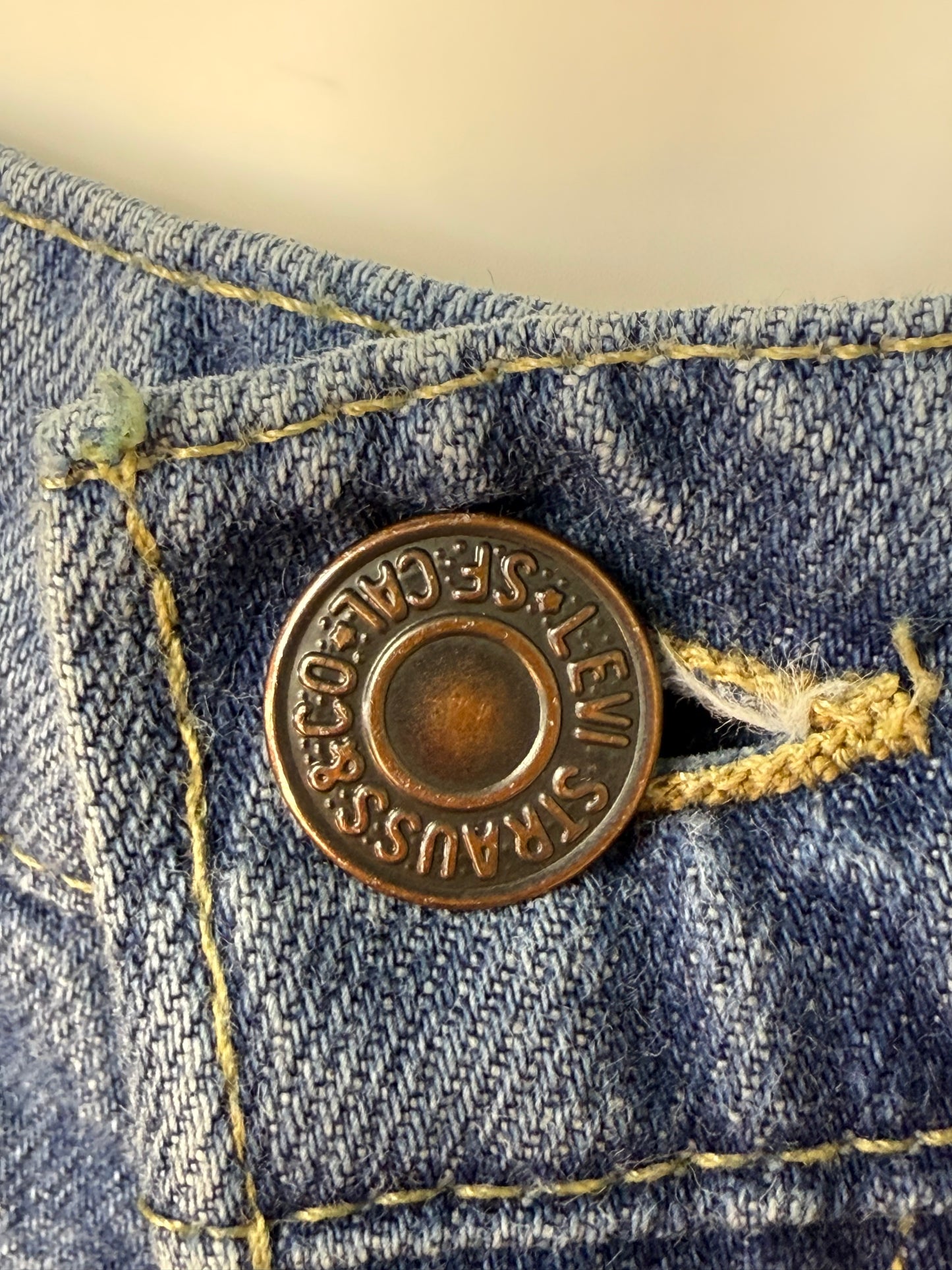 1980s Blue Jeans, Levi’s, 32"x32", Black Tab, High Rise Boot Cut