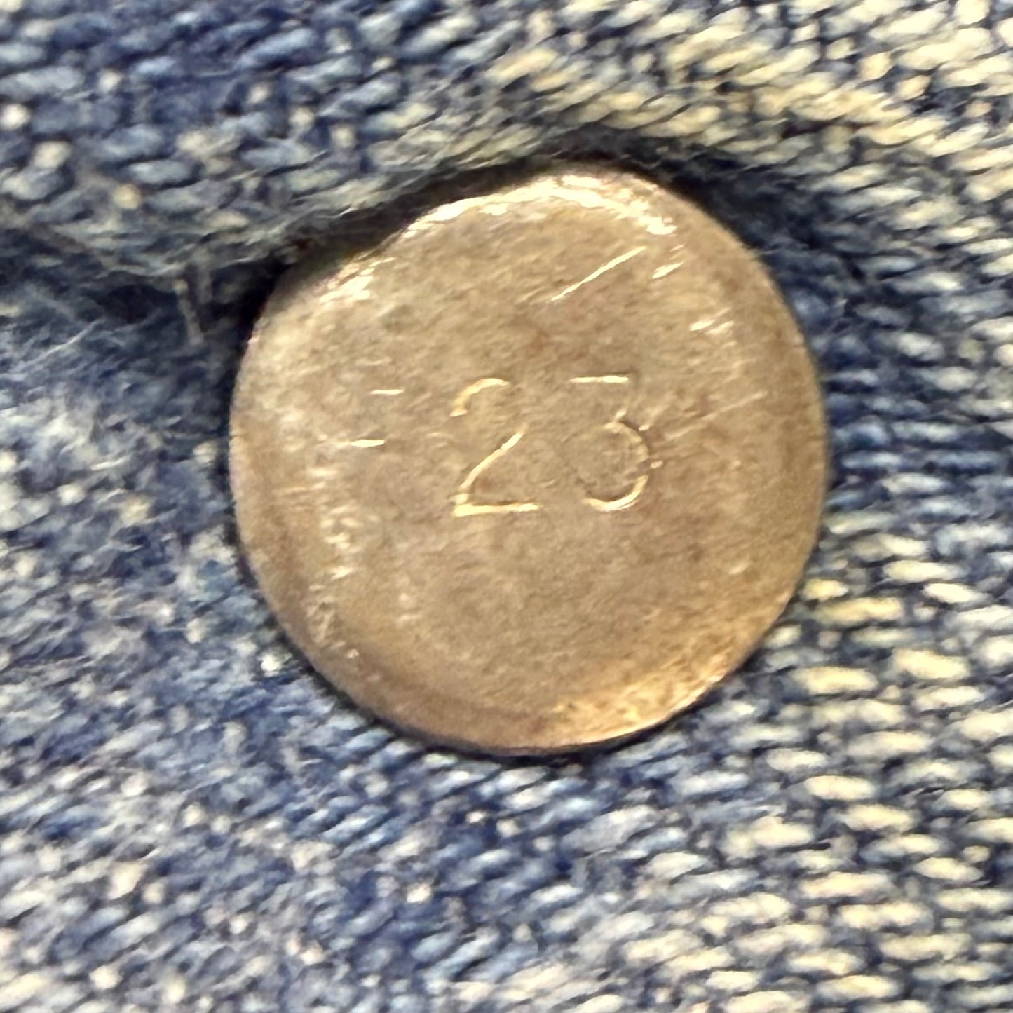 1970s Levi’s 646 Flare Leg Blue Jeans, 27.5"x29", Orange Tab Denim, Distressed