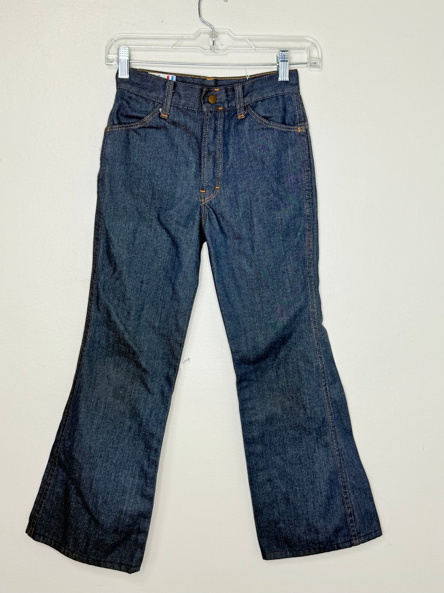 1970s Kids Blue Jeans, Billy the Kid Size 9/10