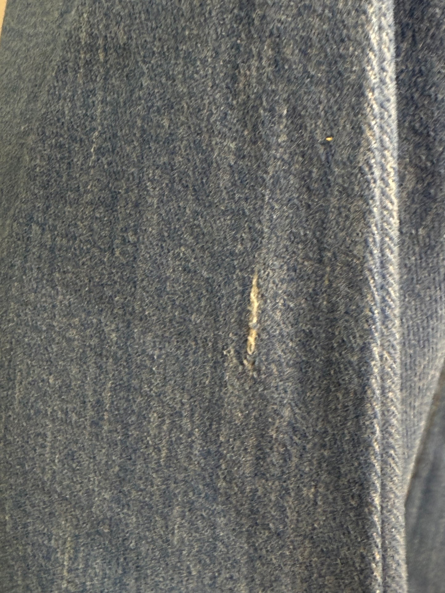 1970s Flare Leg Blue Jeans, The Put On Shop Sears, 28"x30.5", Mid Rise