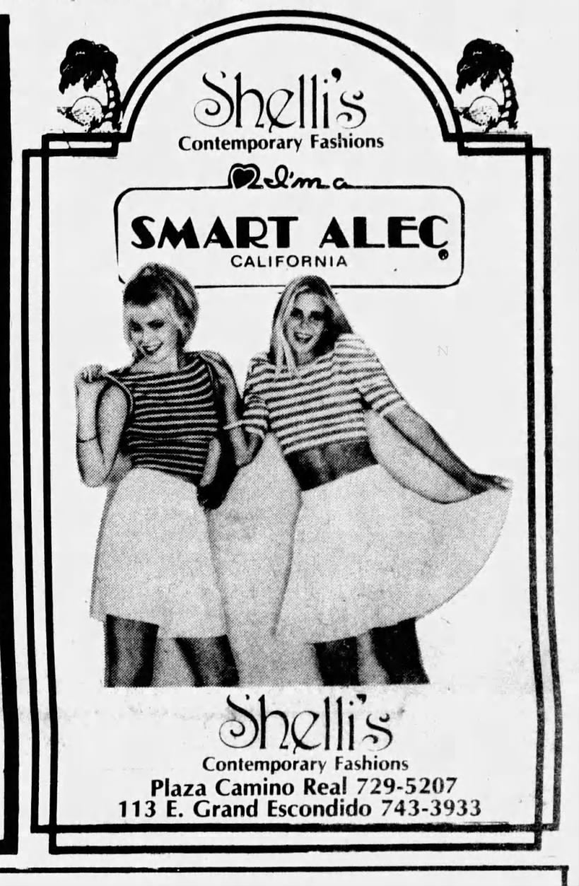 1980s Striped V Neck Knit Top, Back Button, Smart Alec California Size XS-Small