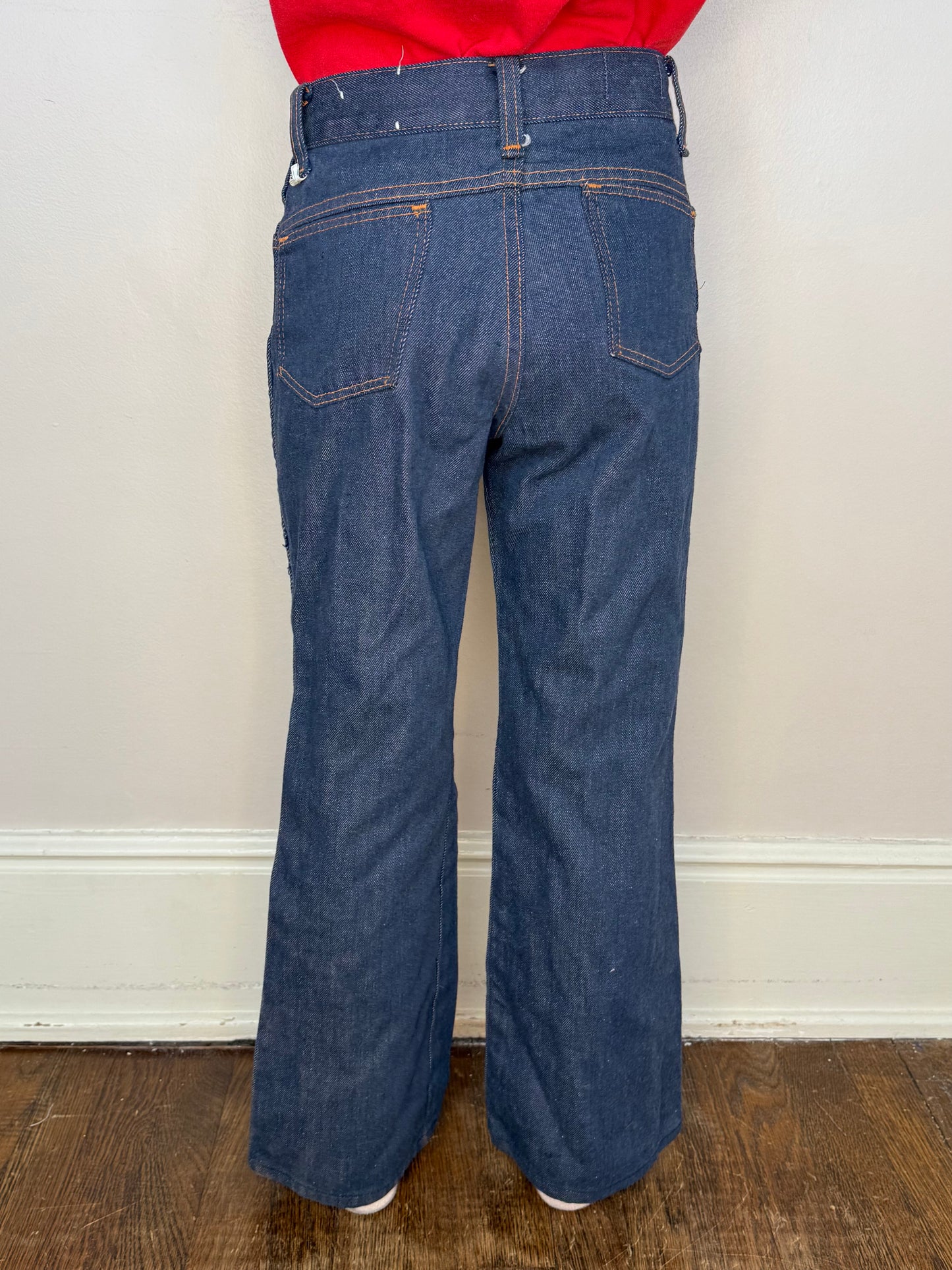 1970s Kids Blue Jeans, Billy the Kid Size 9/10