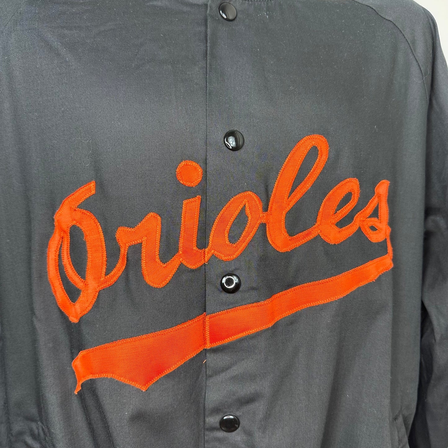 1980s Baltimore Orioles Jacket, Majestic Size XL, Official License Major League Baseball