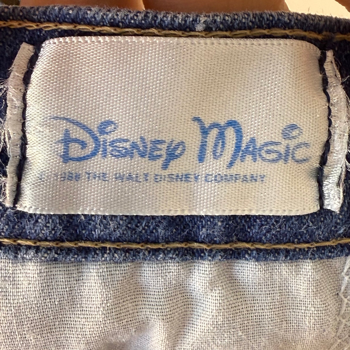 1980s Bambi Blue Jeans, Walt Disney Magic Size 6