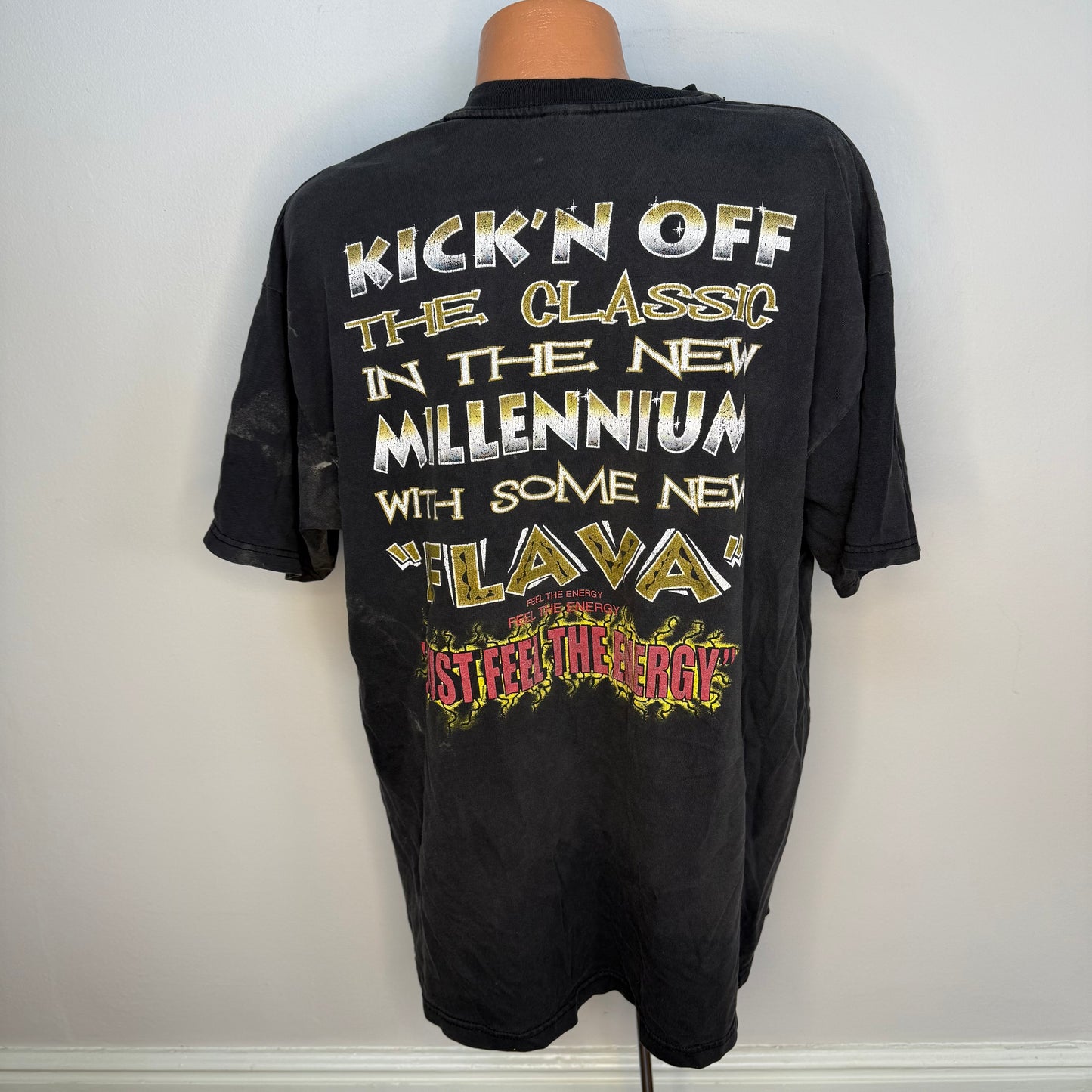 Y2K Southern Heritage Classic 2000 T-Shirt, Jackson State vs Tennessee State Football, Size XXL, Distressed, Rap Tee Style