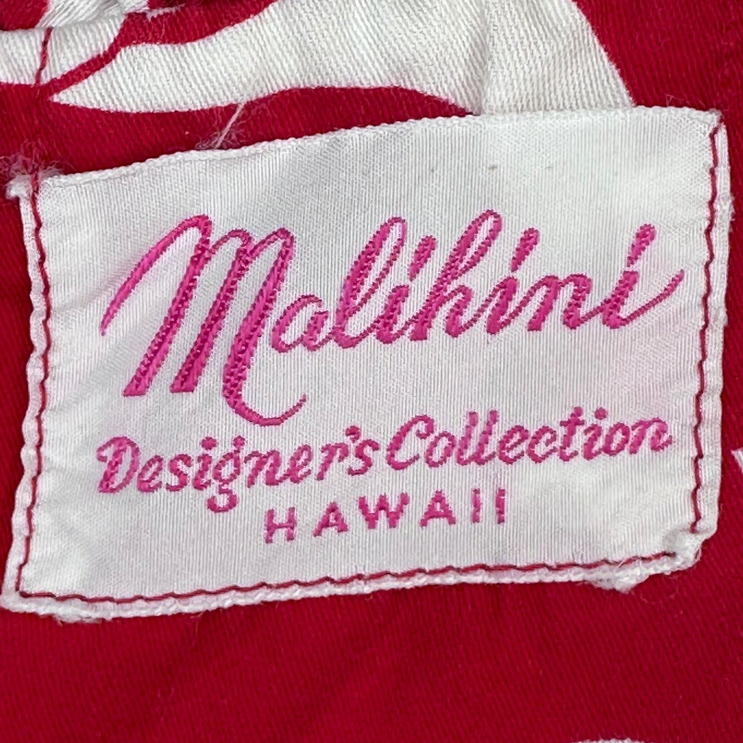 1960s Red Hawaiian Floral Maxi Dress, Malihini Designer’s Collection Hawaii Size Small