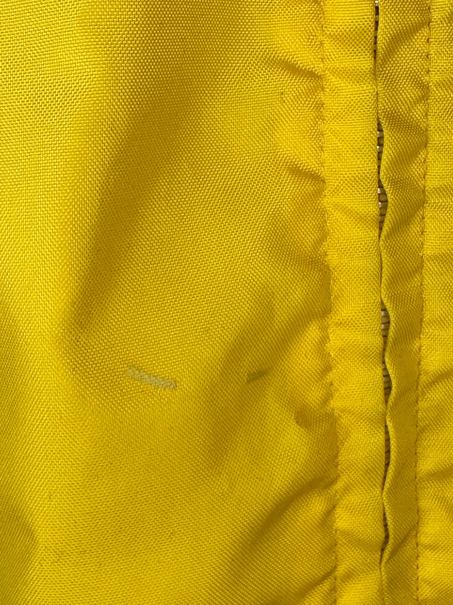 1960s Yellow Racing Jacket, Louisville Sportswear Size Large, Try It You’ll Like It, Yield