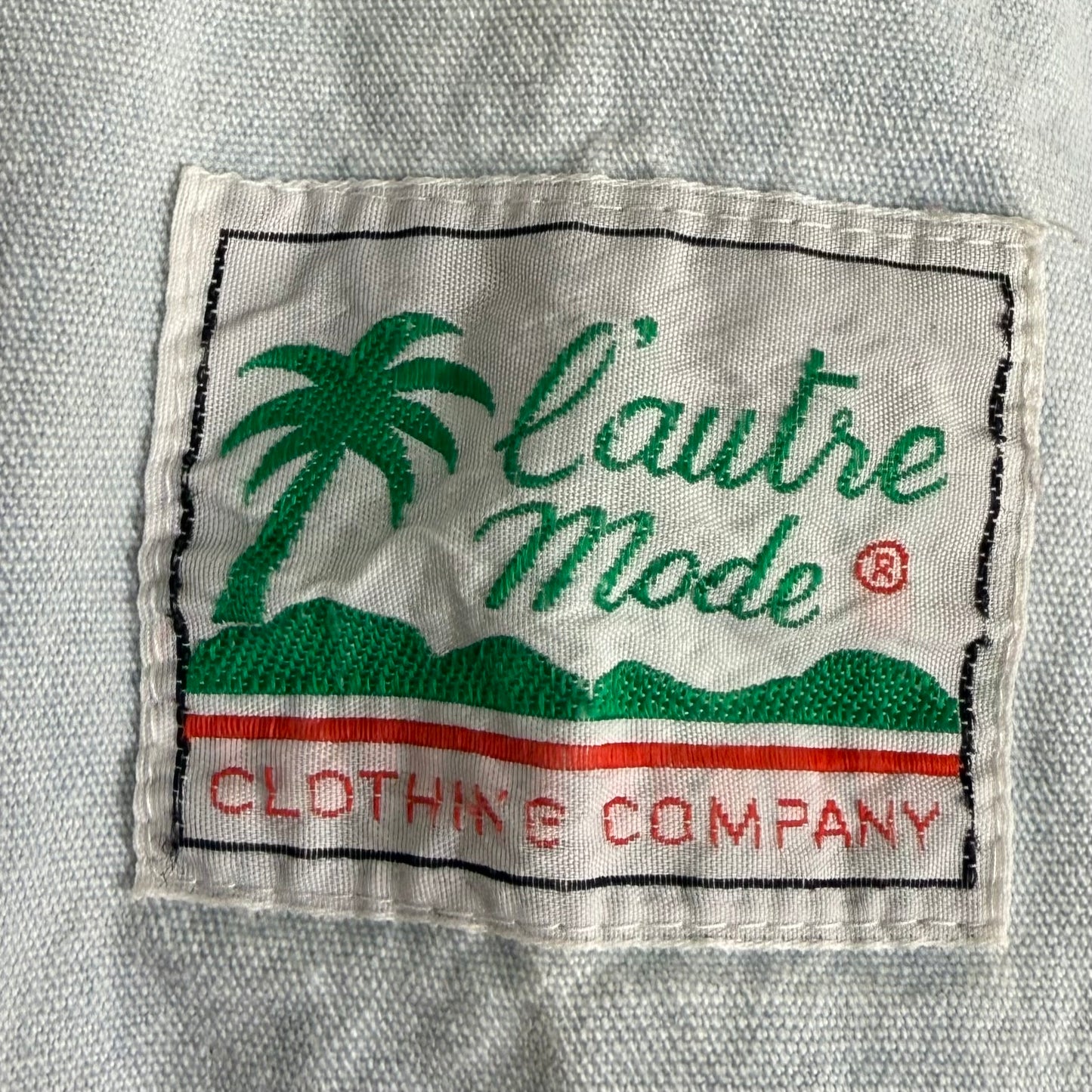 1980s Kids Denim Jacket with Patches, L’Autre Mode Size 9/10