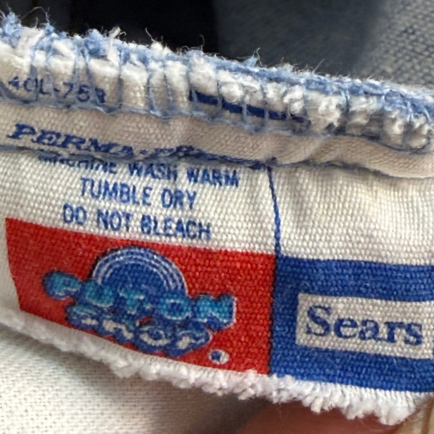 1970s Flare Leg Blue Jeans, The Put On Shop Sears, 28"x30.5", Mid Rise