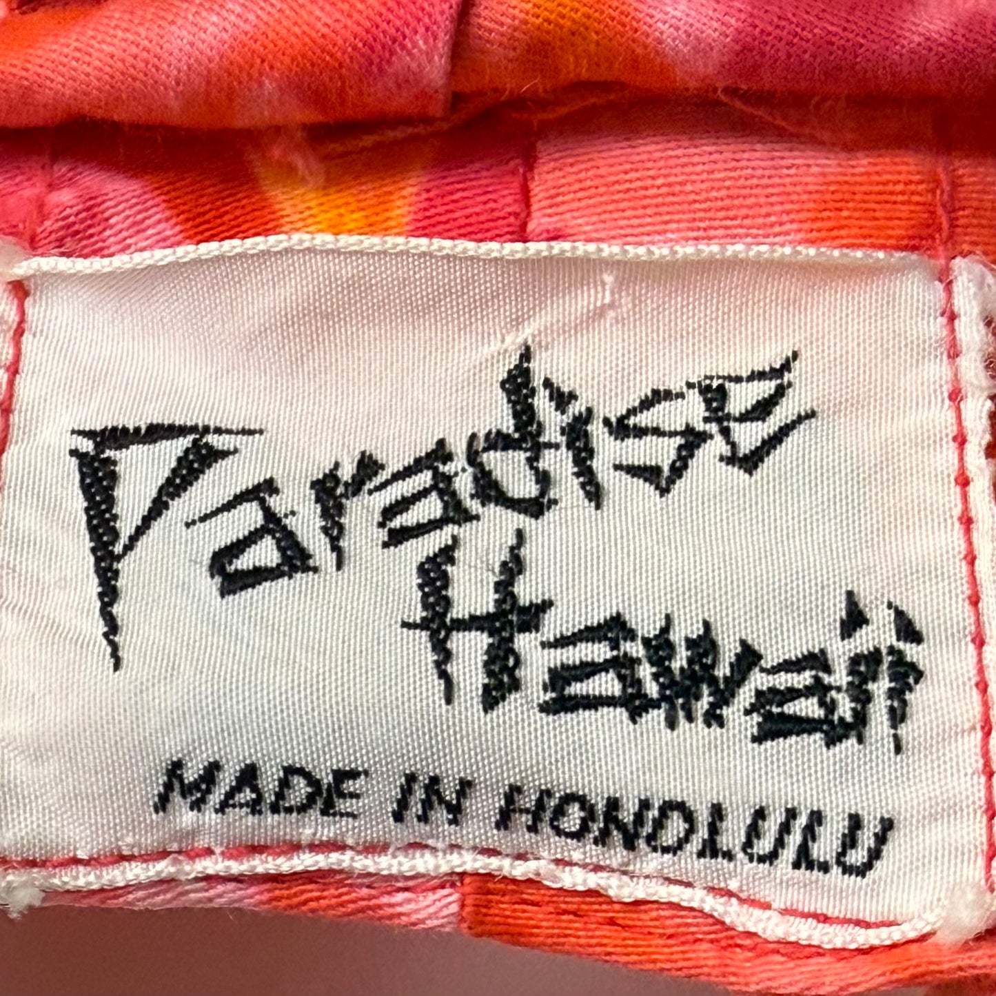 1960s Hawaiian Floral Maxi Dress, Paradise Hawaii Size Large