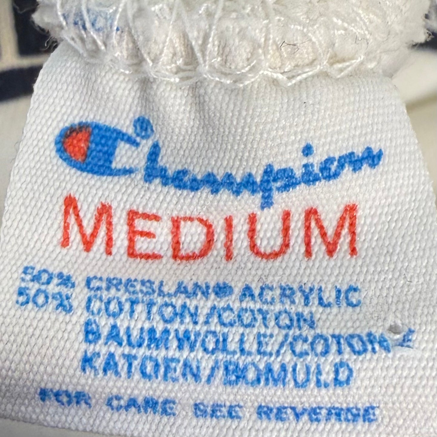 1980s Villanova University Sweatshirt, Champion Size Small-Medium