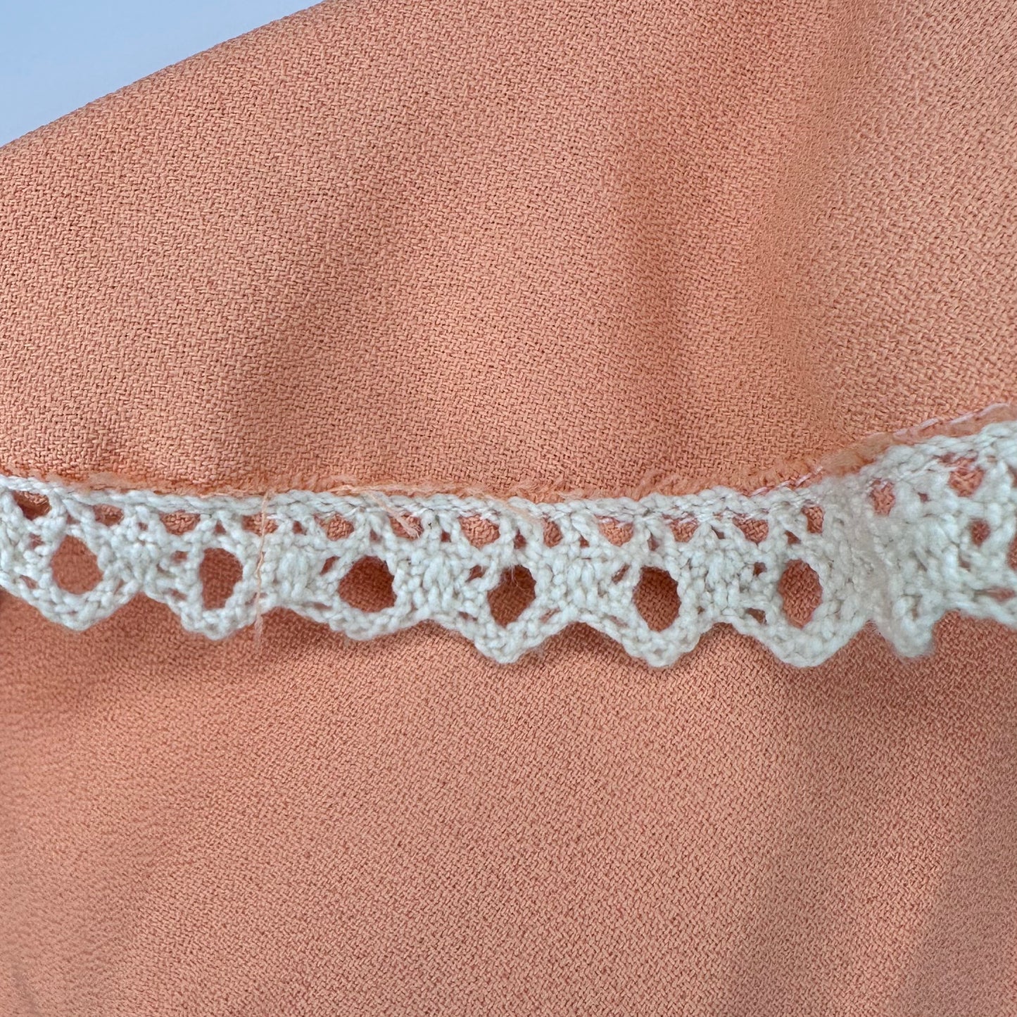 1970s Pastel Orange Sleeveless Maxi Dress with Matching Bolero, Joy Time Size X-Small