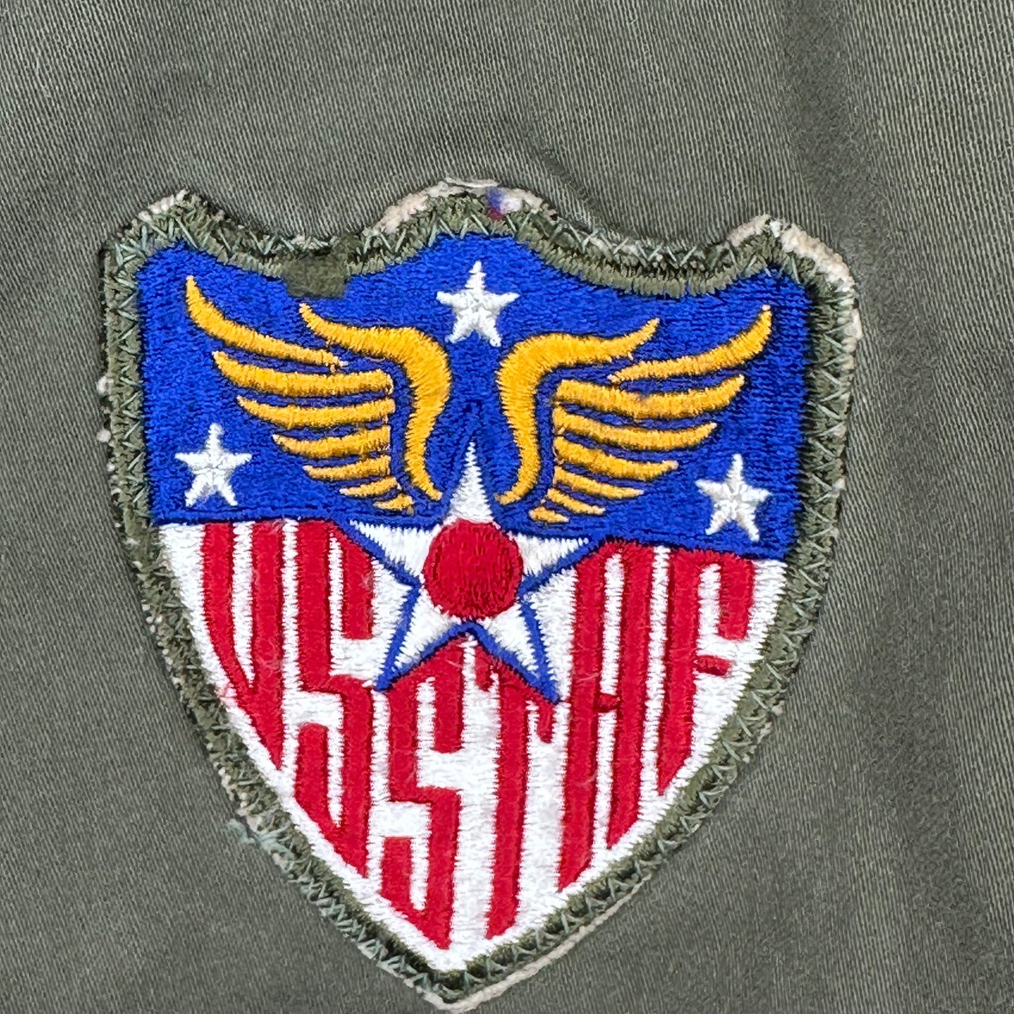 1960s Kids Combat Jacket by Harle with WW2 Patches, Size 8/10