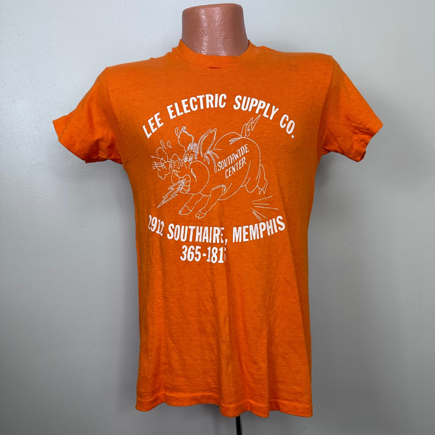 1980s Lee Electric Supply Memphis T-Shirt, Size Small