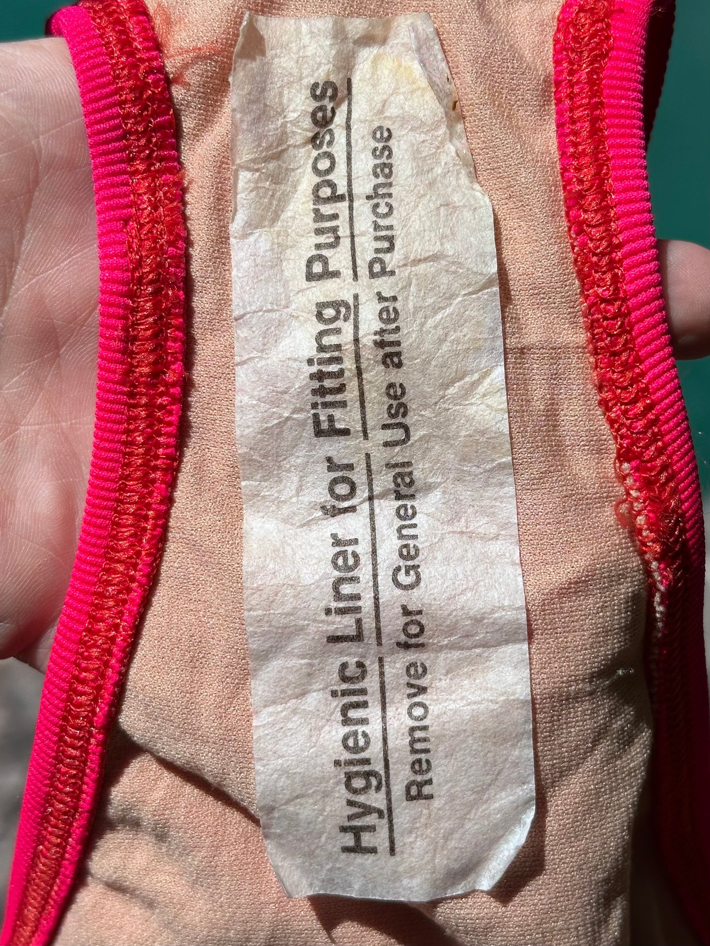 1990s Pink Women’s Bikini, Jag Pro Size XXS, Two Piece, New Without Tags