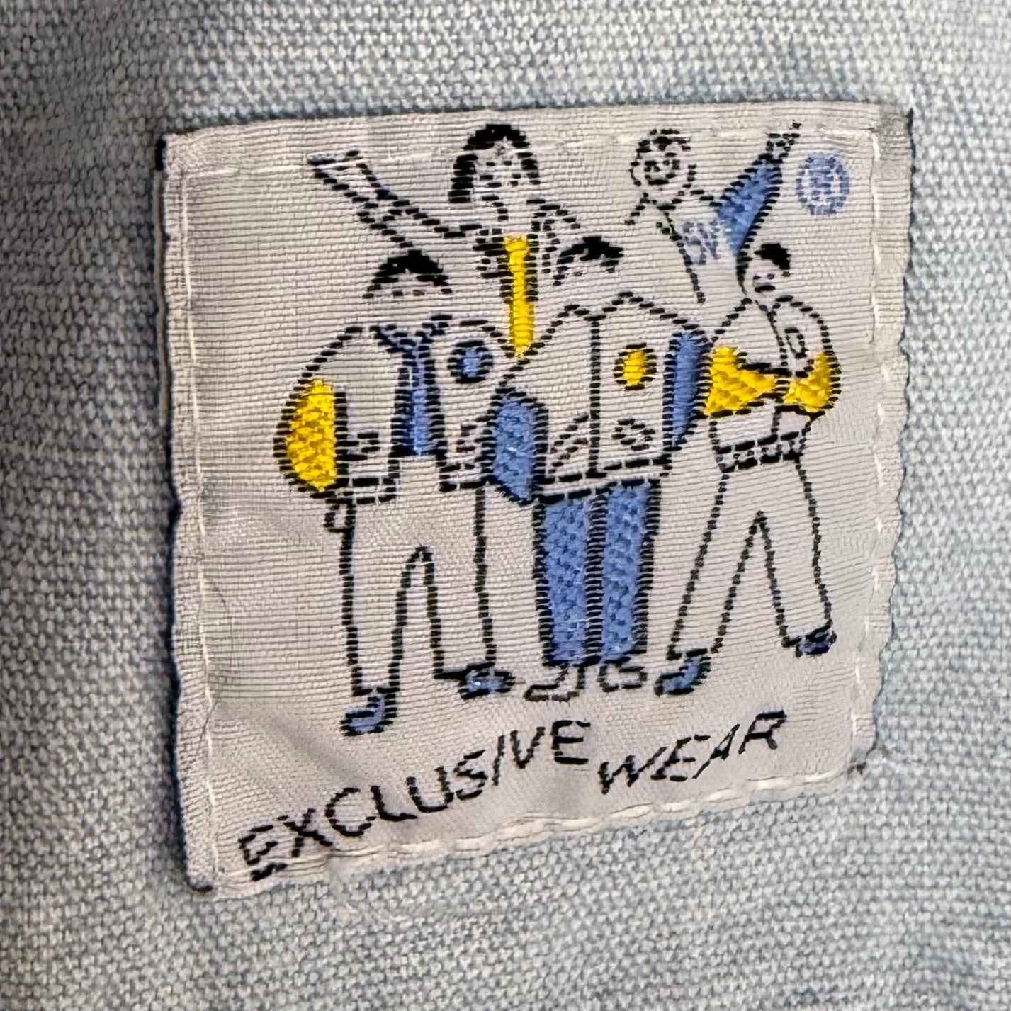 1980s Kids Denim Jacket with Patches, L’Autre Mode Size 9/10