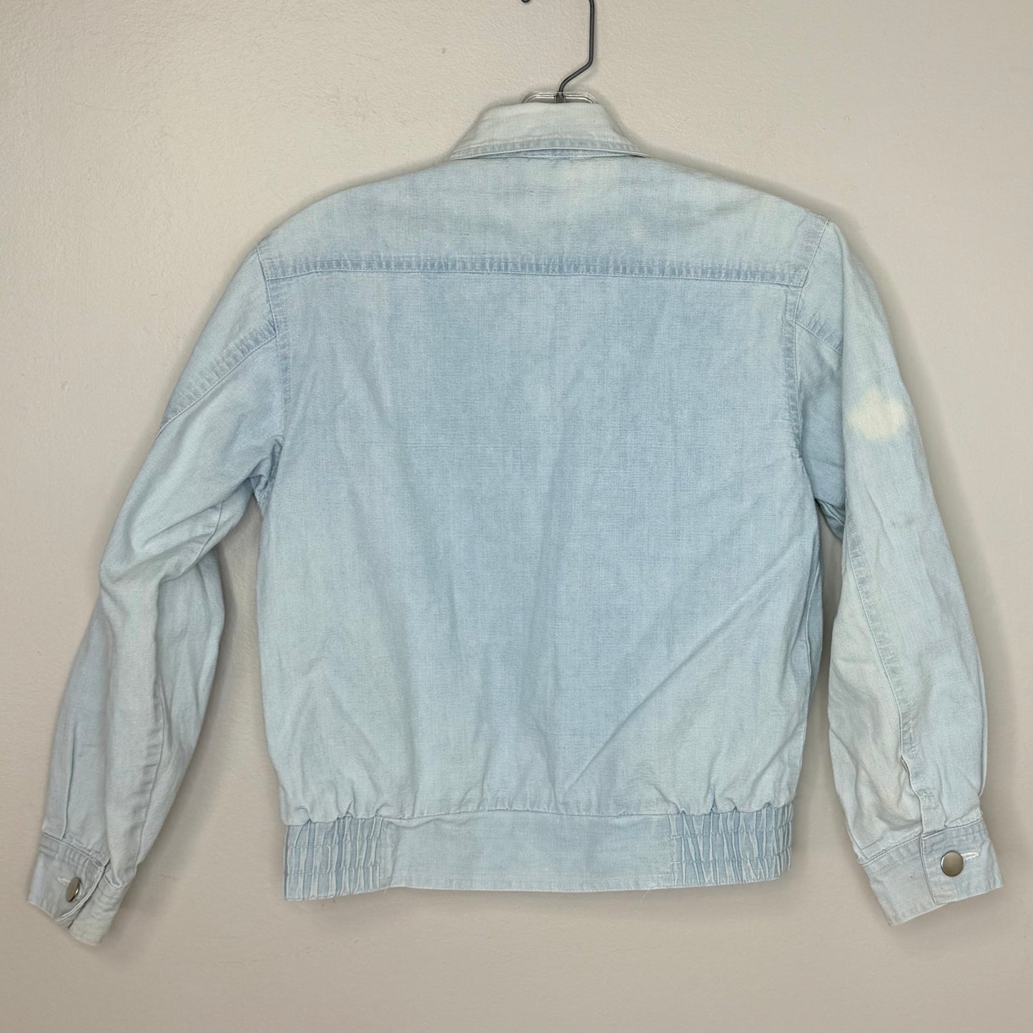 1980s Kids Denim Jacket with Patches, L’Autre Mode Size 9/10
