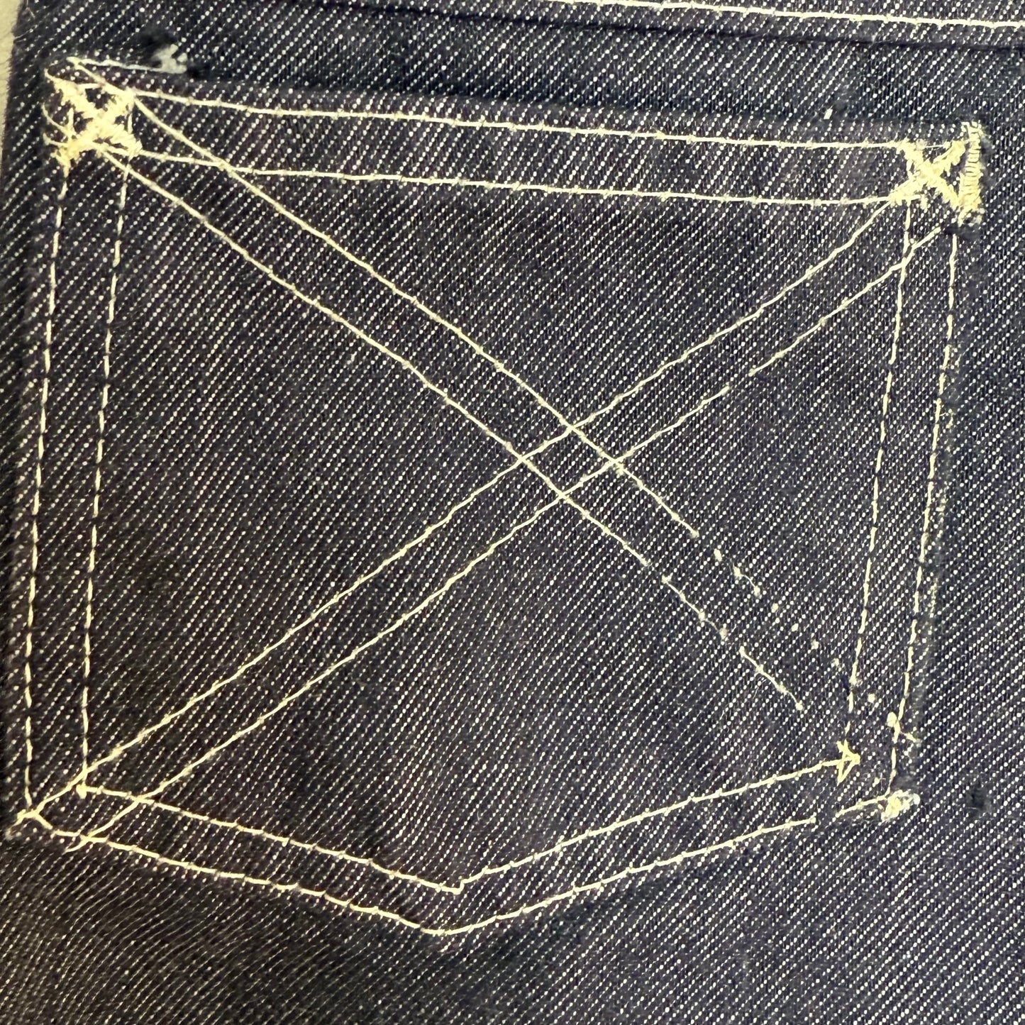 1970s Kids Flare Leg Blue Jeans, Sears Toughskins Size 7 Slim