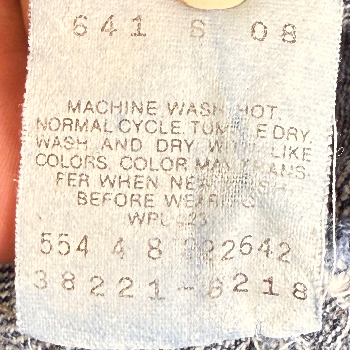 1980s Kids Stone Wash Denim Mini Skirt, Levi’s Size 6, Brown Tab