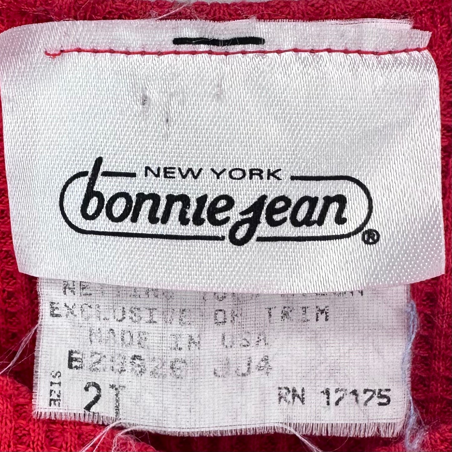 1990s Red and Green Plaid Dress, Bonnie Jean New York Size 2T