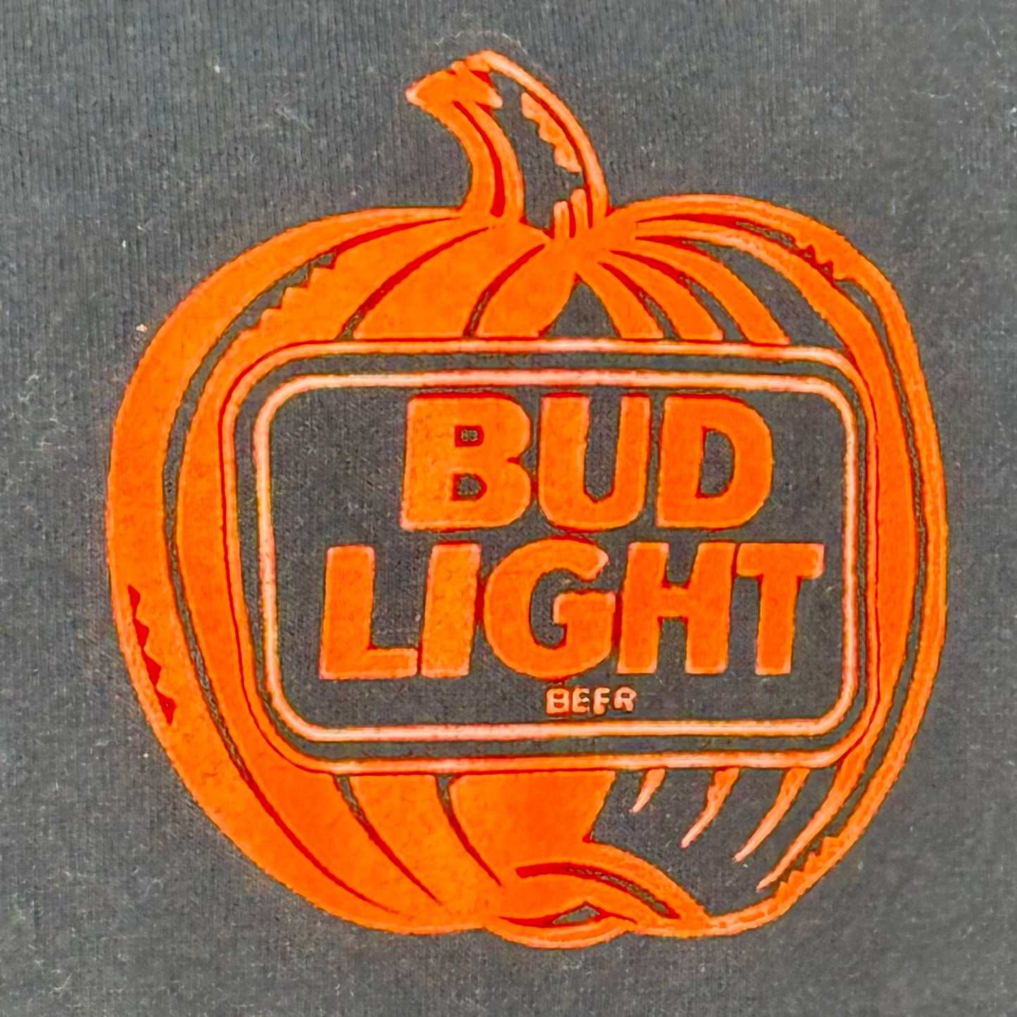 1990s Budweiser Monster Party T-Shirt, Bud Light Beer Promo, Halloween, Sugar Creek Size Large