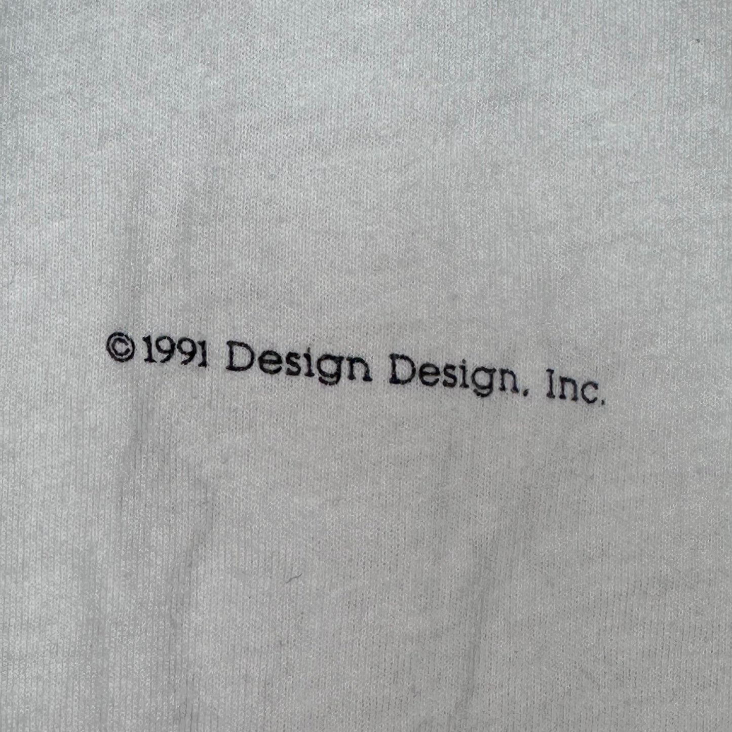 1990s I Am Perfectly Calm T-Shirt, Hanes Size M/L, Stressed Out Cat, Design Design Inc