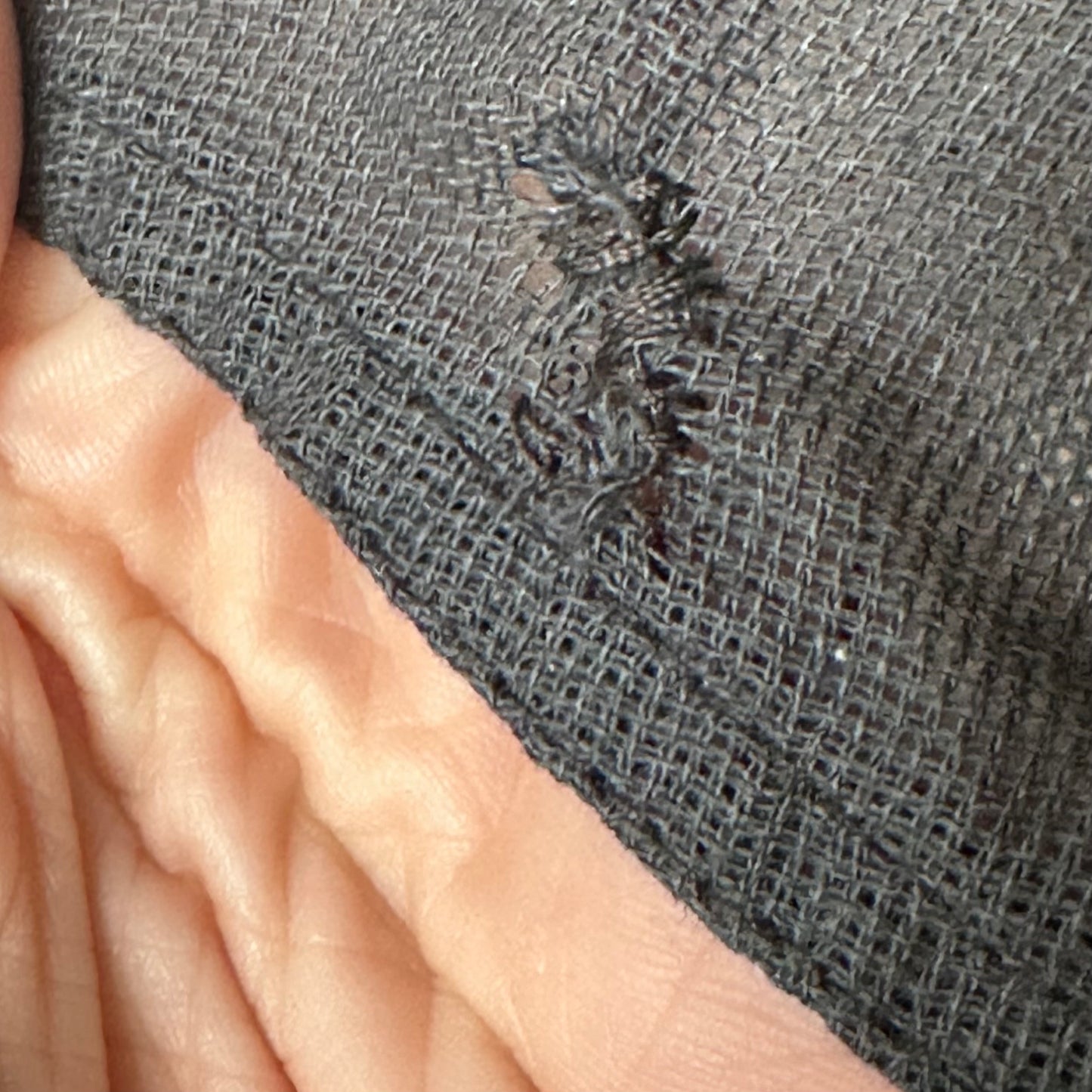 1970s Charcoal Grey Mermaid Dress with Ruffle Neckline and Open Back, Jonathan Hitchcock for Reuben Thomas, Lillie Rubin, Size Small