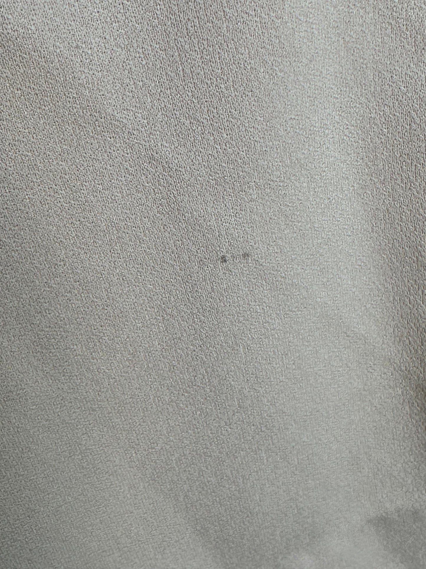 1970s Tan Polyester Short Sleeve Mini Dress, Size Small