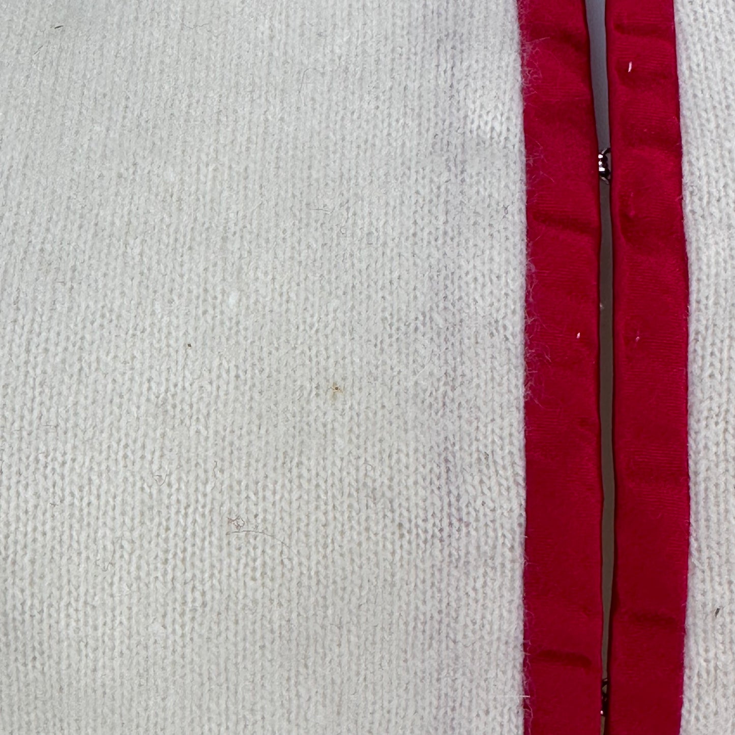 1960s Cardigan Sweater with 3D Strawberries, Doncaster Size Medium