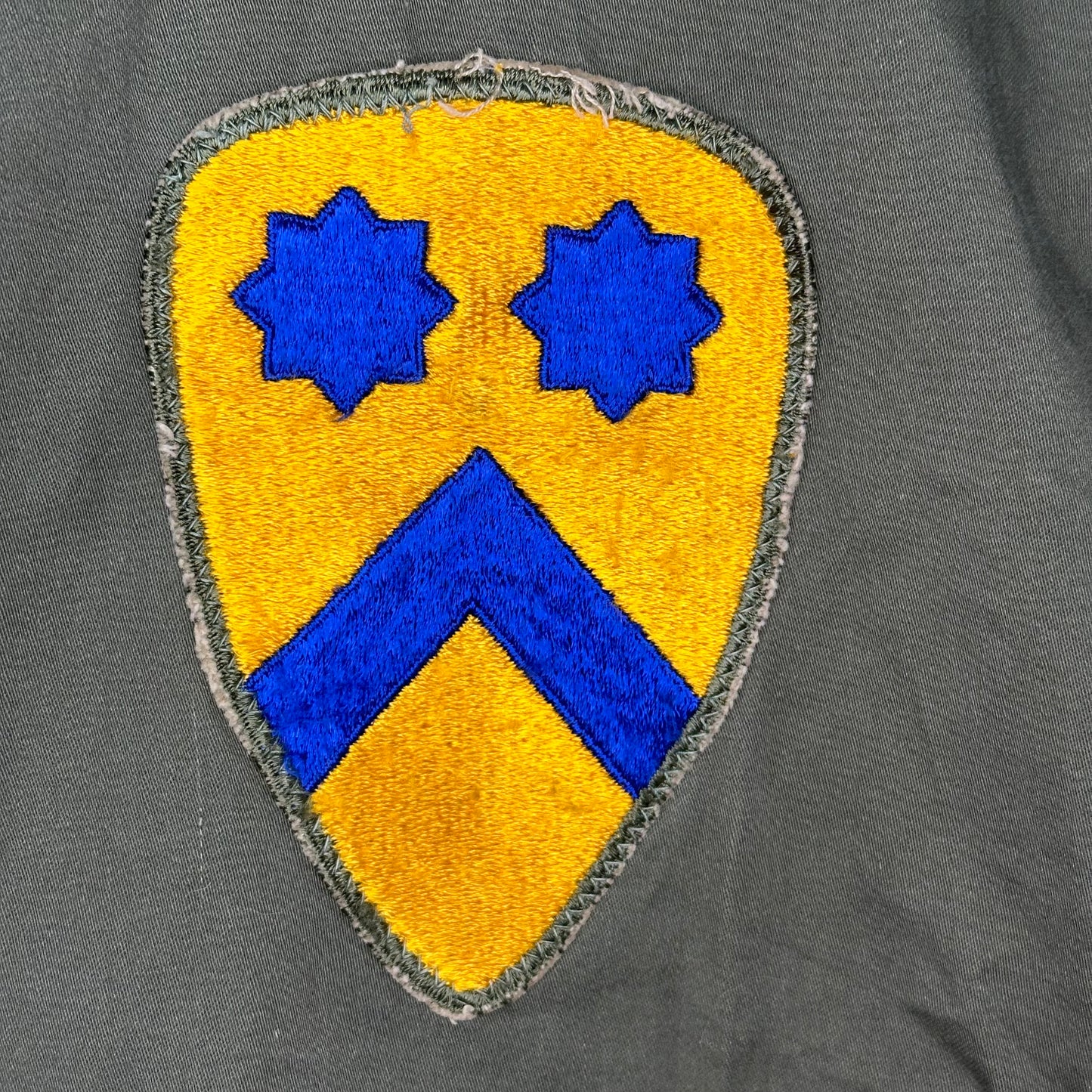 1960s Kids Combat Jacket by Harle with WW2 Patches, Size 8/10