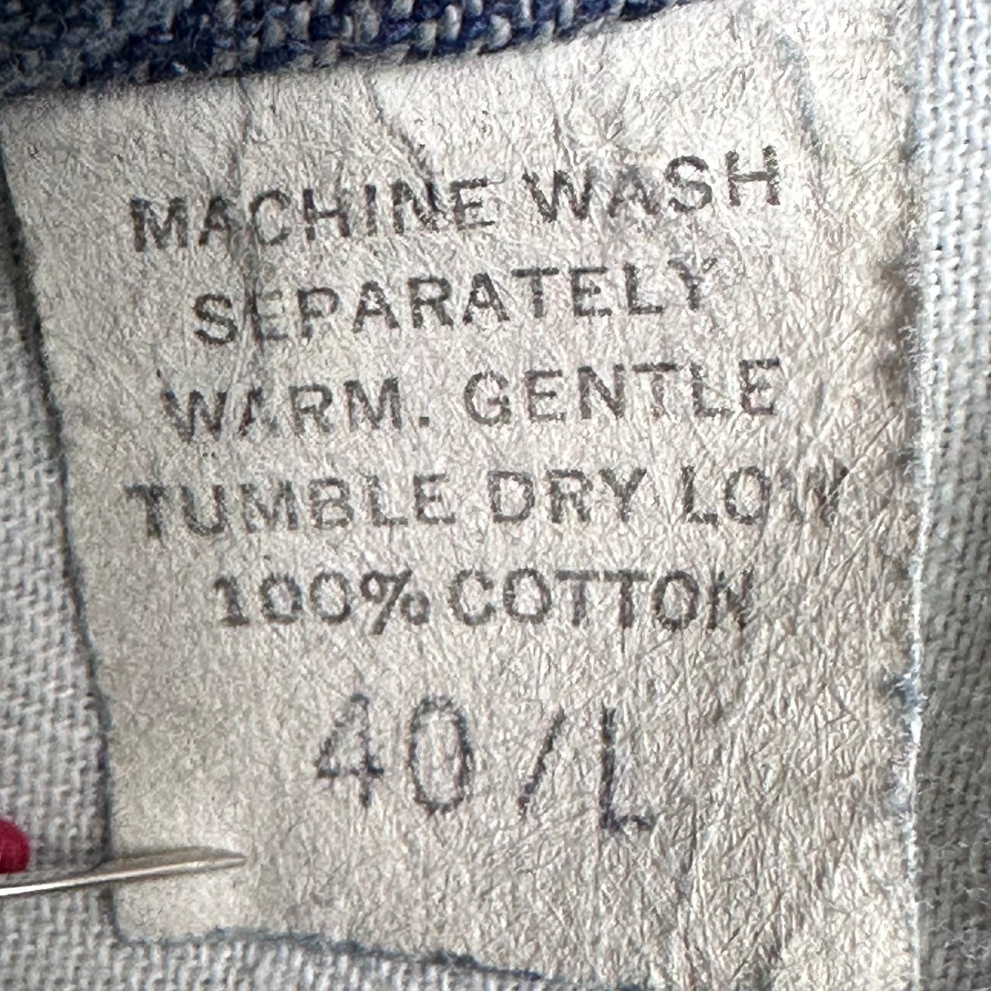 1970s Liberty Bell Bottom Blue Jeans, 38"x30.5"