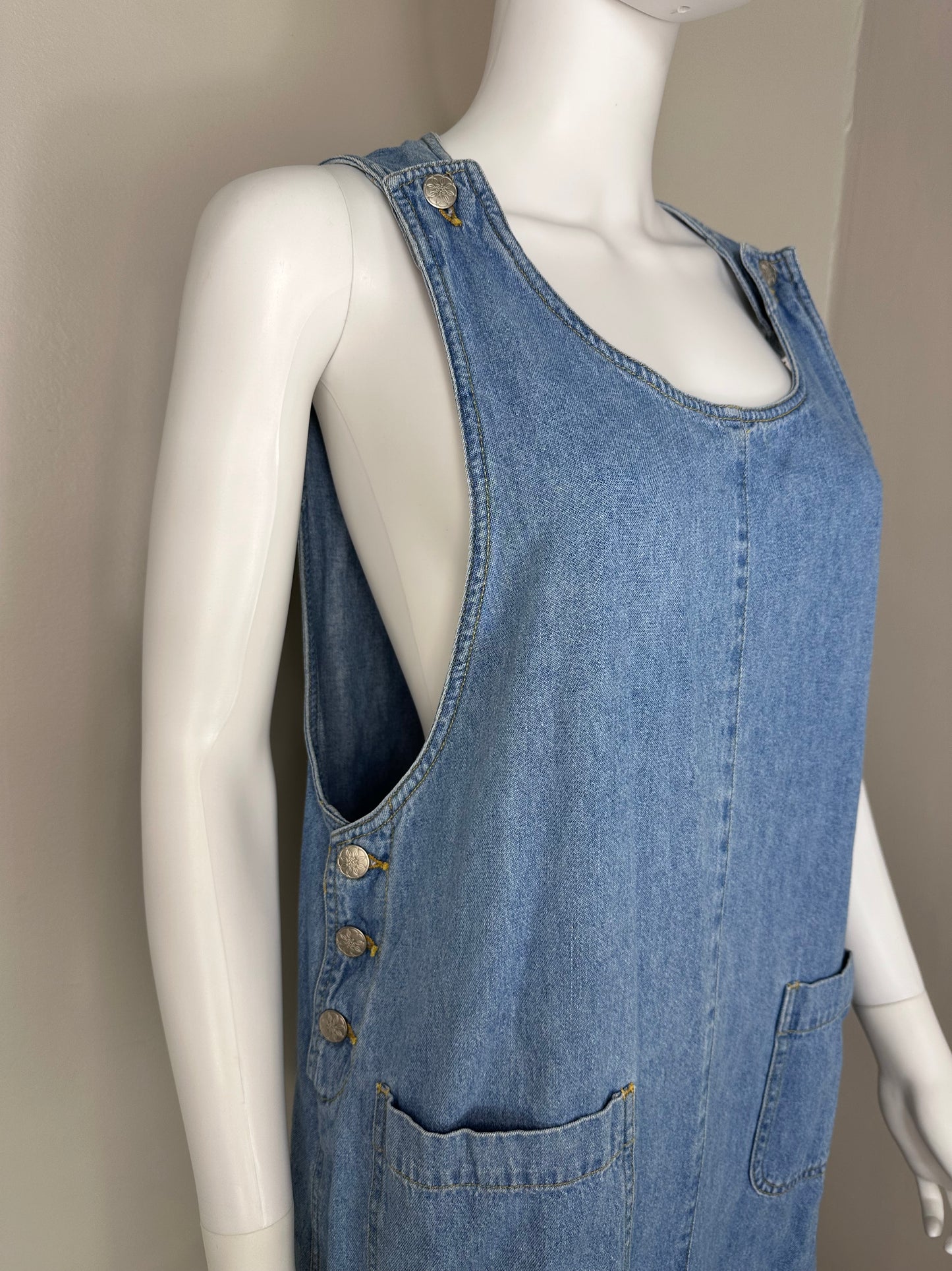 1990s Denim Jumper, FADS Size Large