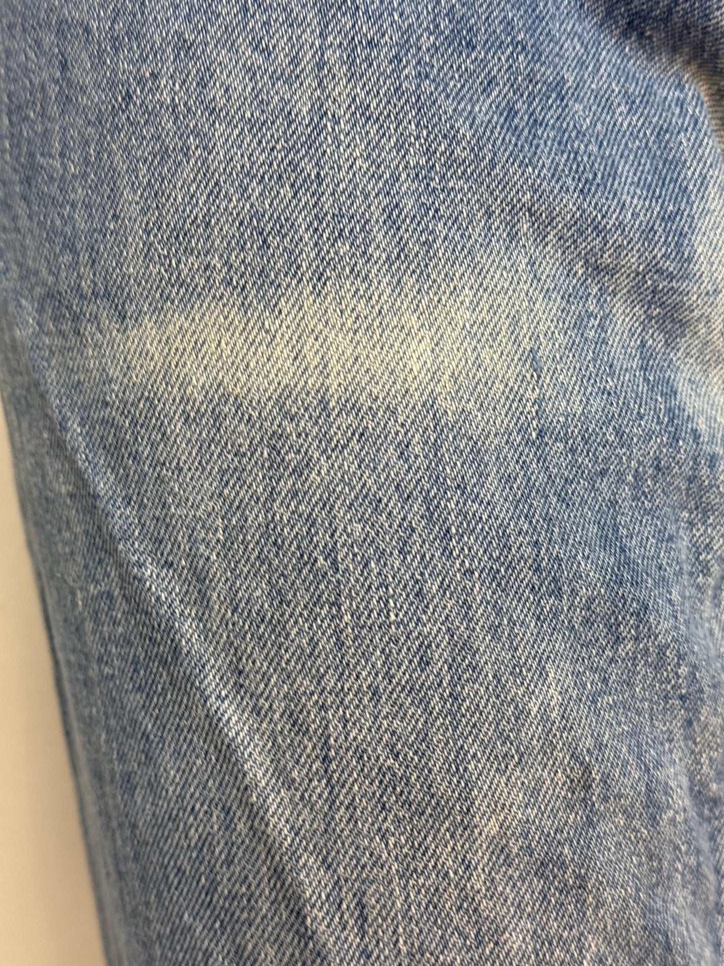1970s Levi’s 646 Flare Leg Blue Jeans, 27.5"x29", Orange Tab Denim, Distressed