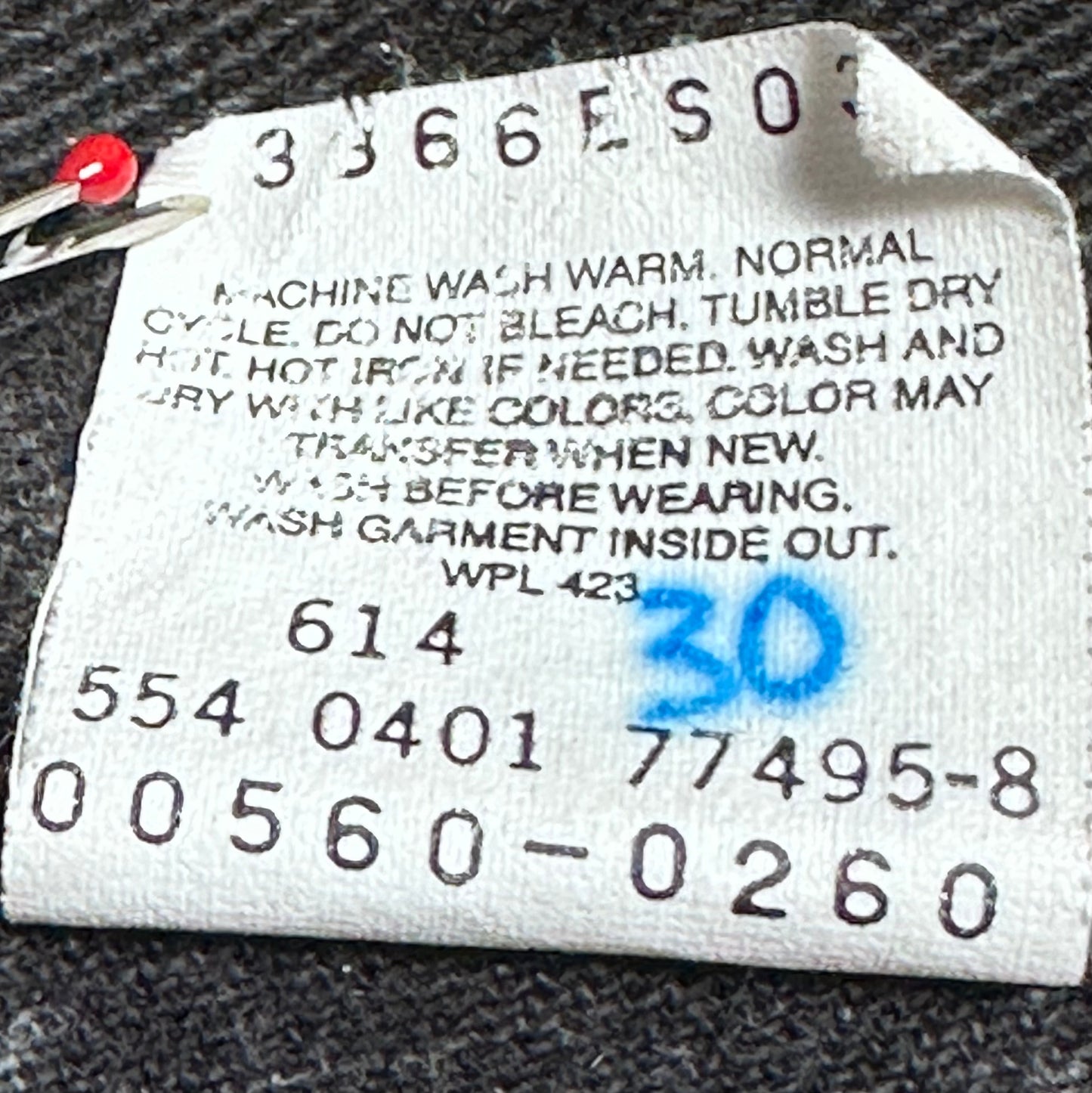 Y2K Black Denim Levi’s 560 Jeans, 32.5"x30.5", Loose Fit, Made in USA