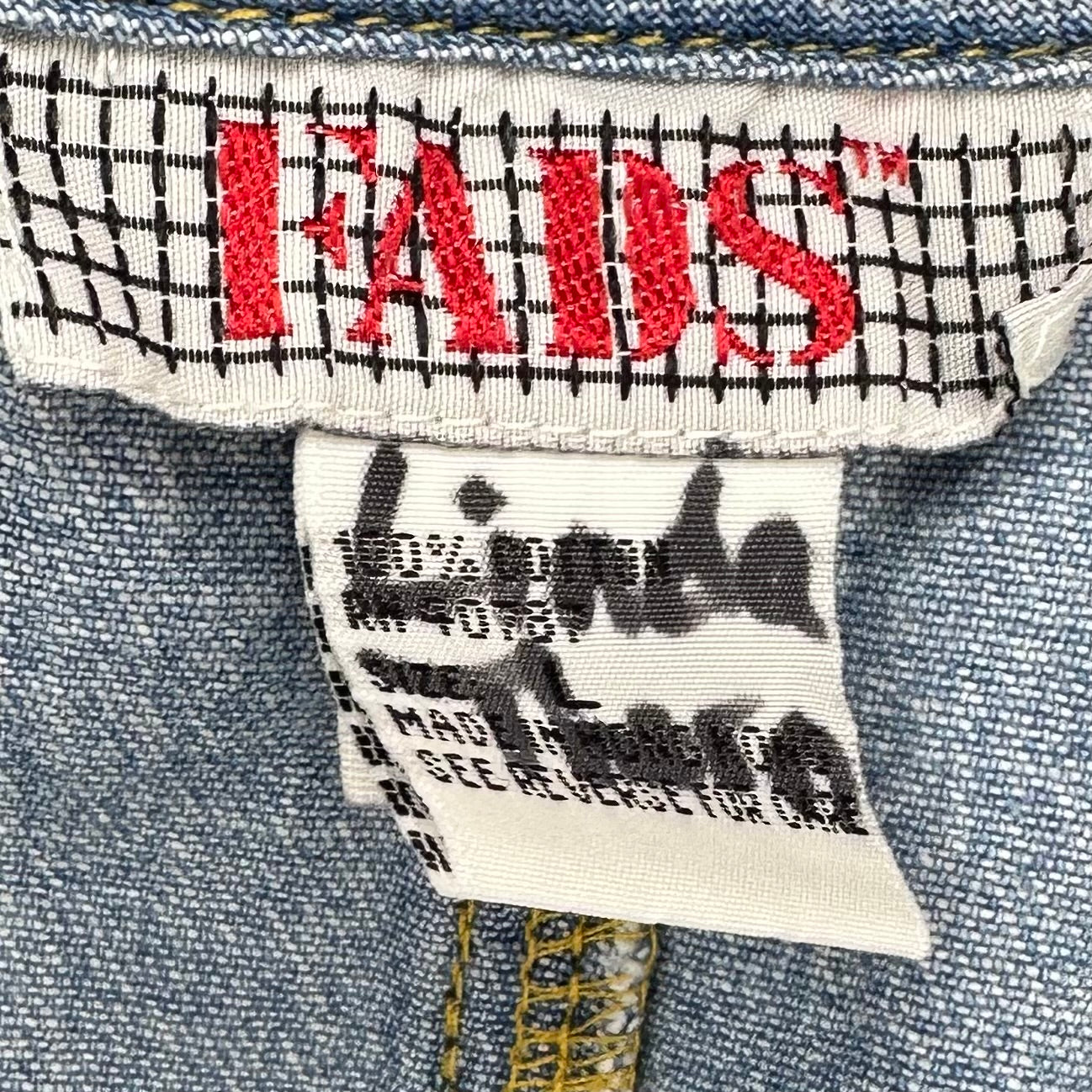 1990s Denim Jumper, FADS Size Large